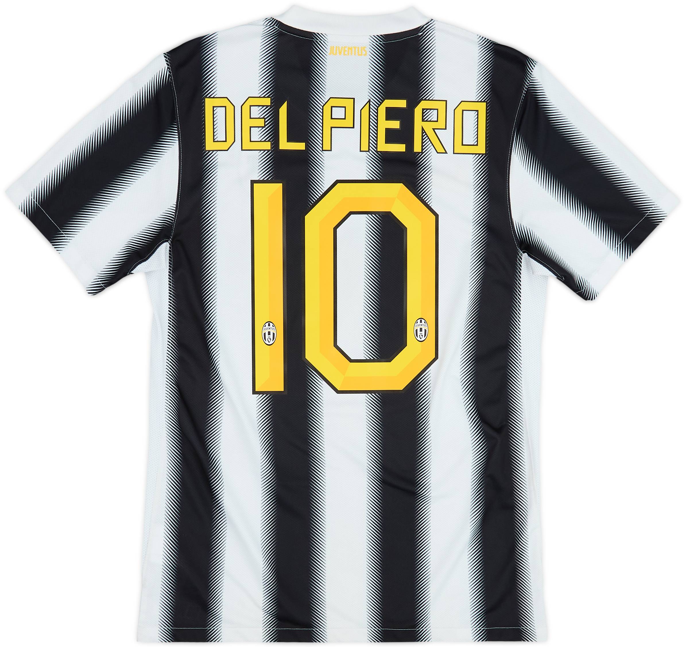 2011-12 Juventus Home Shirt Del Piero #10 - 6/10 - (S)