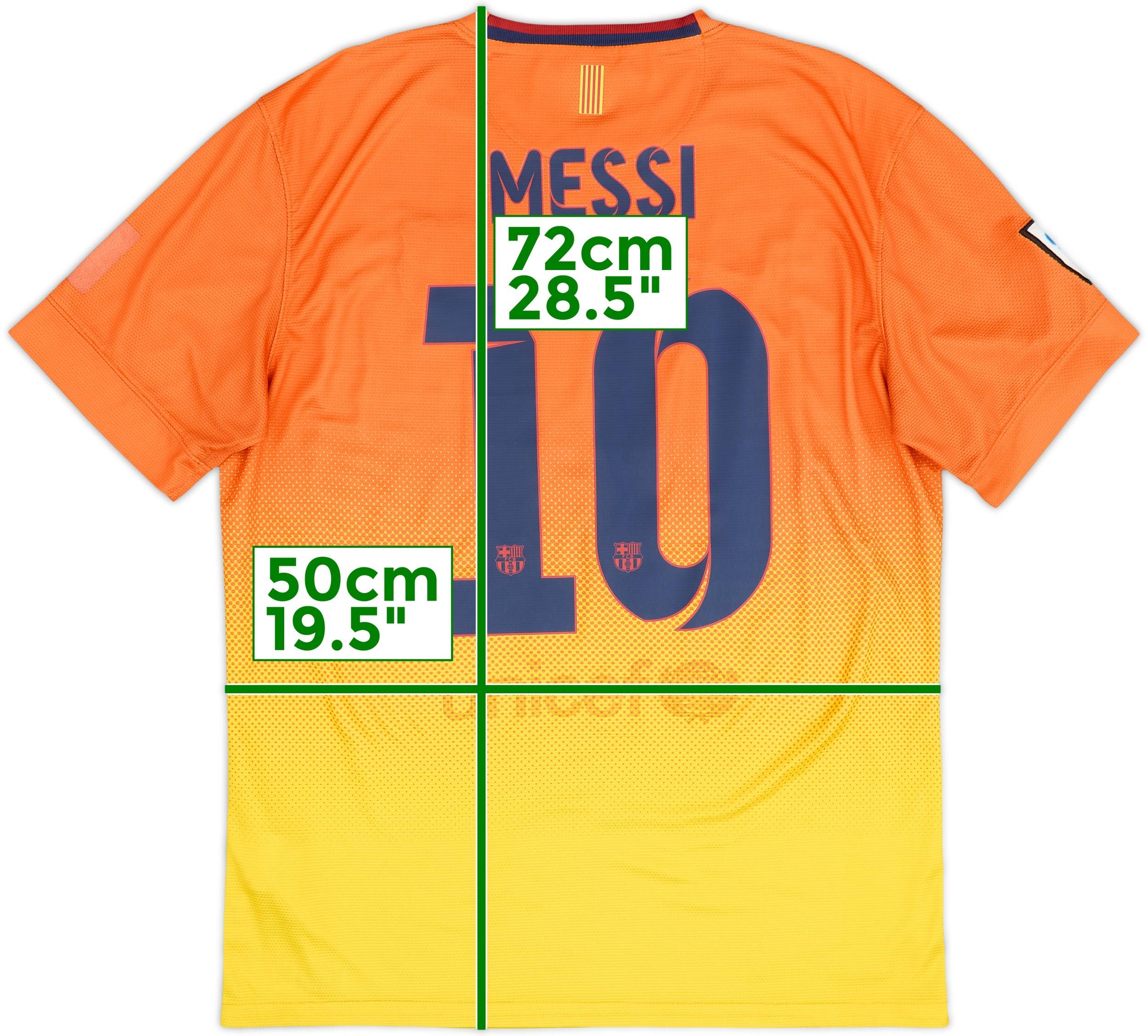 2012-13 Barcelona Away Shirt Messi #10 - 5/10 - (M)
