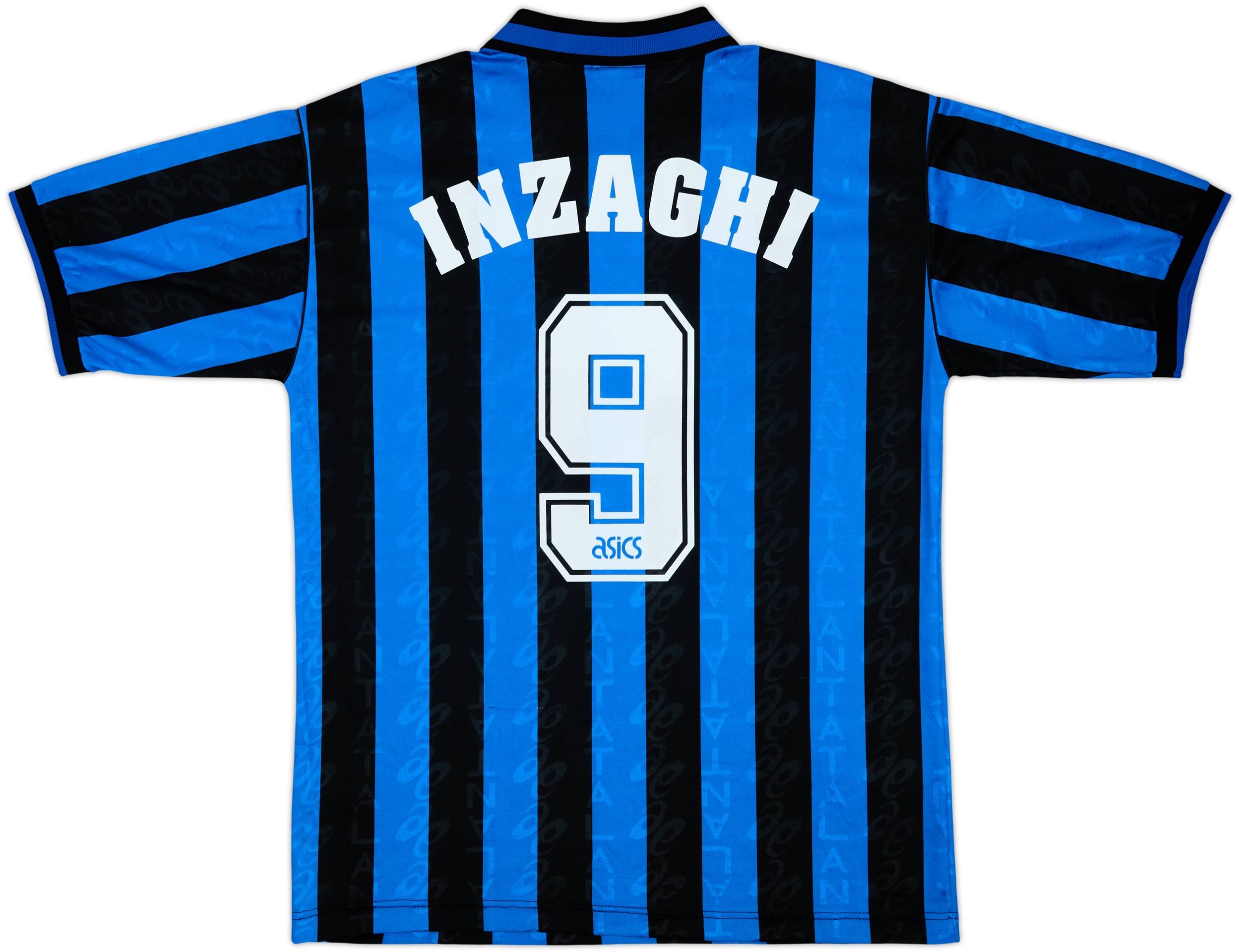 1996-97 Atalanta Home Shirt Inzaghi #9 - 9/10 - (XL)