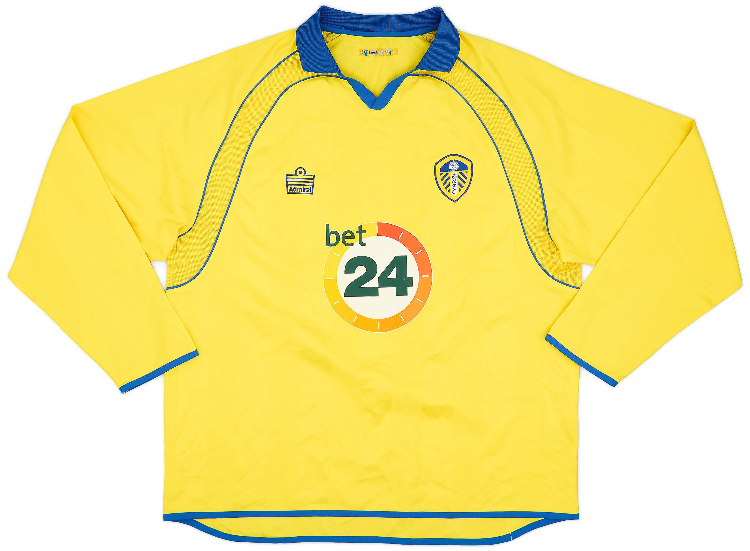 2006-07 Leeds United Away L/S Shirt - 8/10 - (XL)
