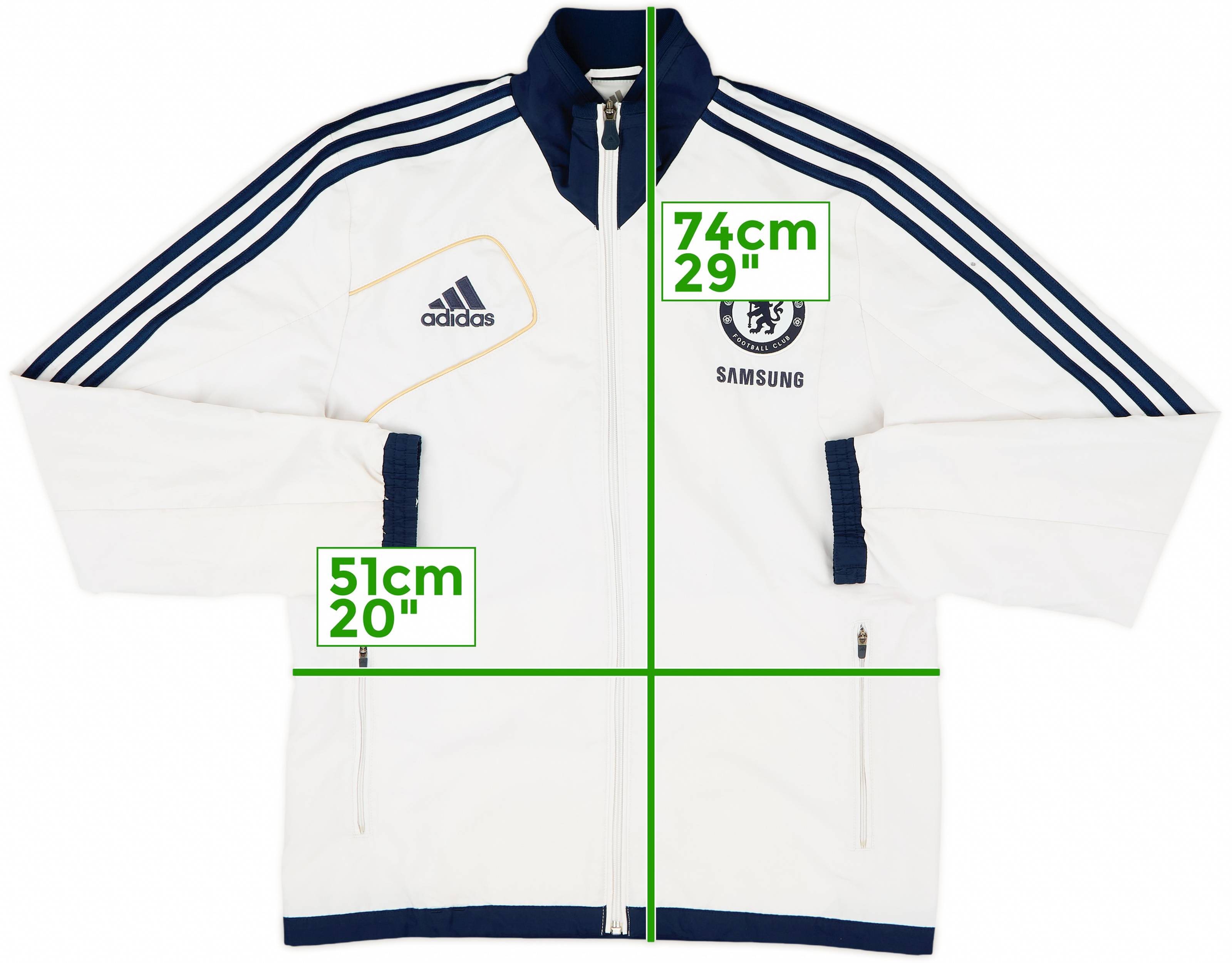 2012-13 Chelsea adidas Track Jacket - 6/10 - (S)