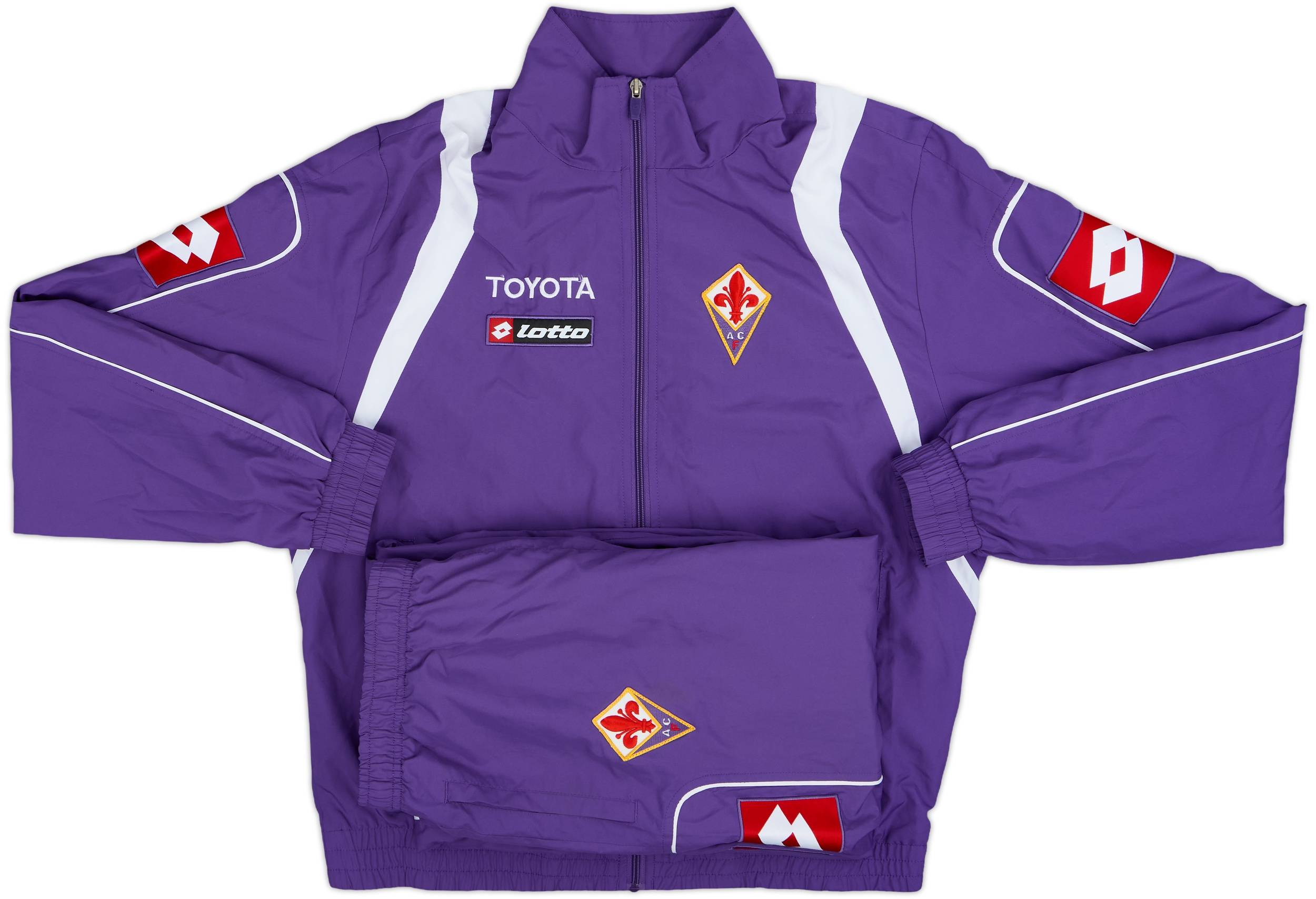 2006-07 Fiorentina Lotto Tracksuit - 9/10 - (L)