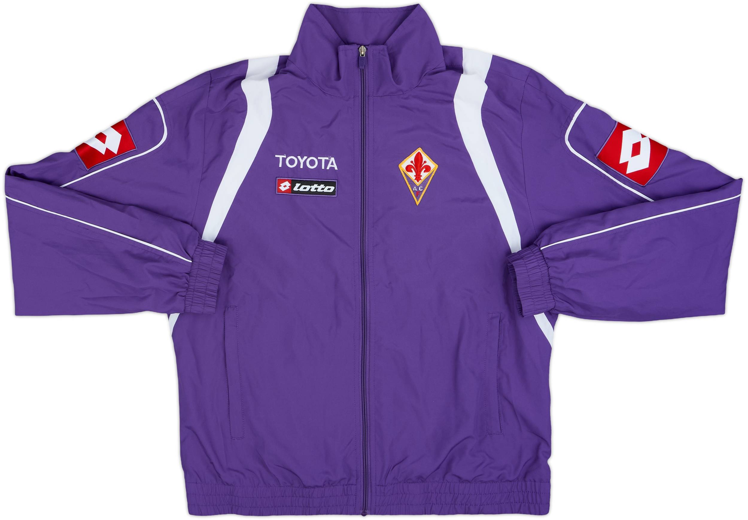 アタランタ ユニフォーム Lotto TAMOIL 2006-07 Fiorentina Lotto Tracksuit - 9/10 - (L)