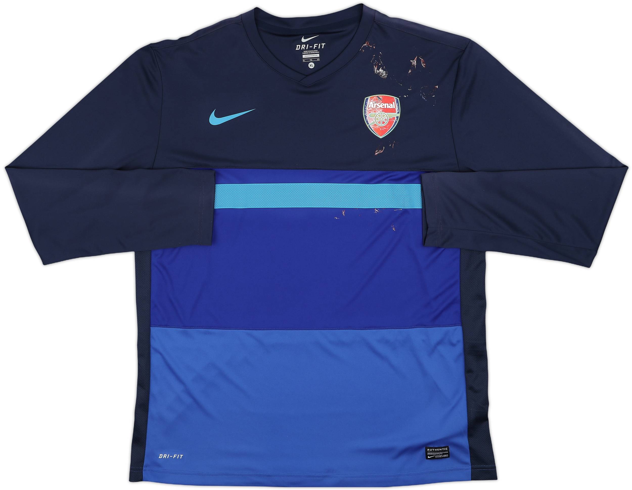 2011-12 Arsenal Nike Training L/S Shirt - 4/10 - (XL)