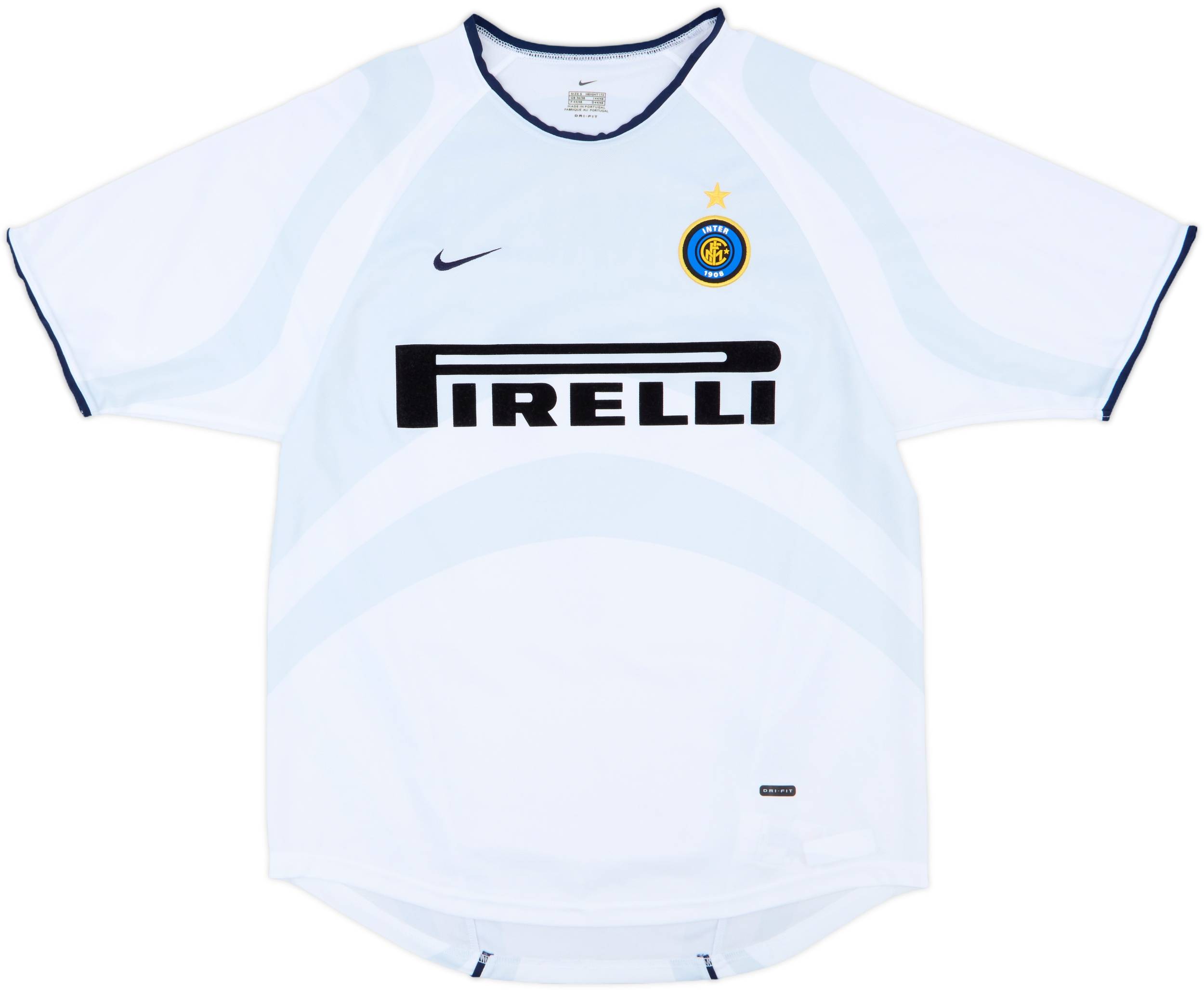 2001-02 Inter Milan Away Shirt Ronaldo #9 - 10/10 - (S)