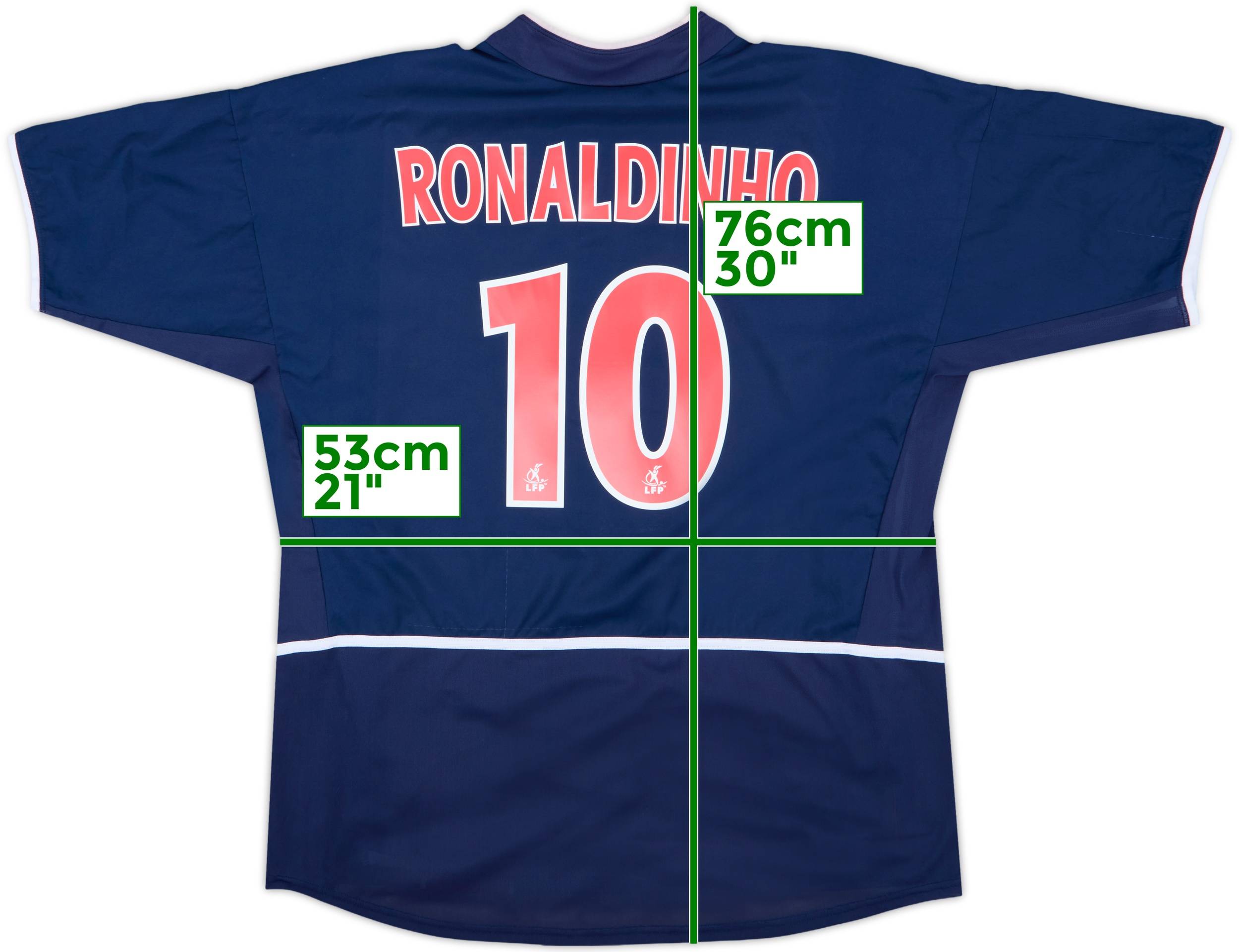 2002-03 Paris Saint-Germain Player Issue Home Shirt