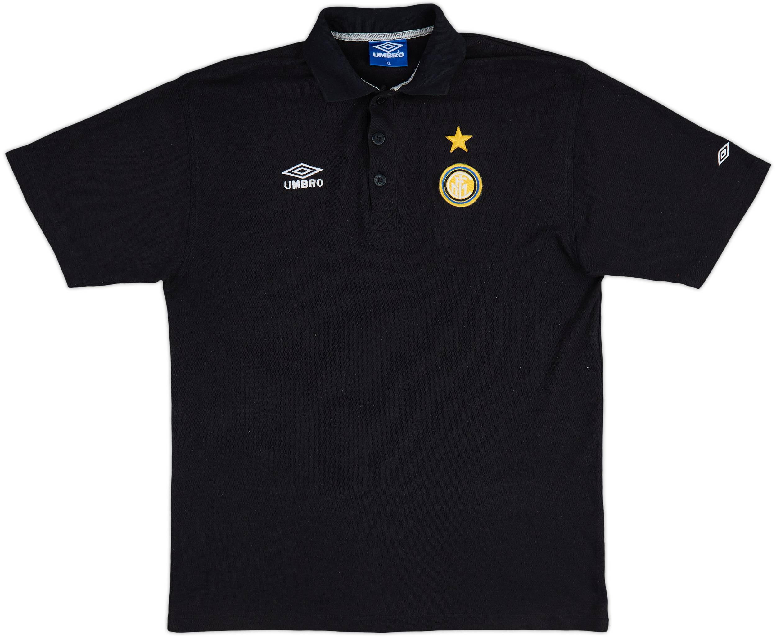 1997-98 Inter Milan Umbro Polo Shirt - 7/10 - (XL)