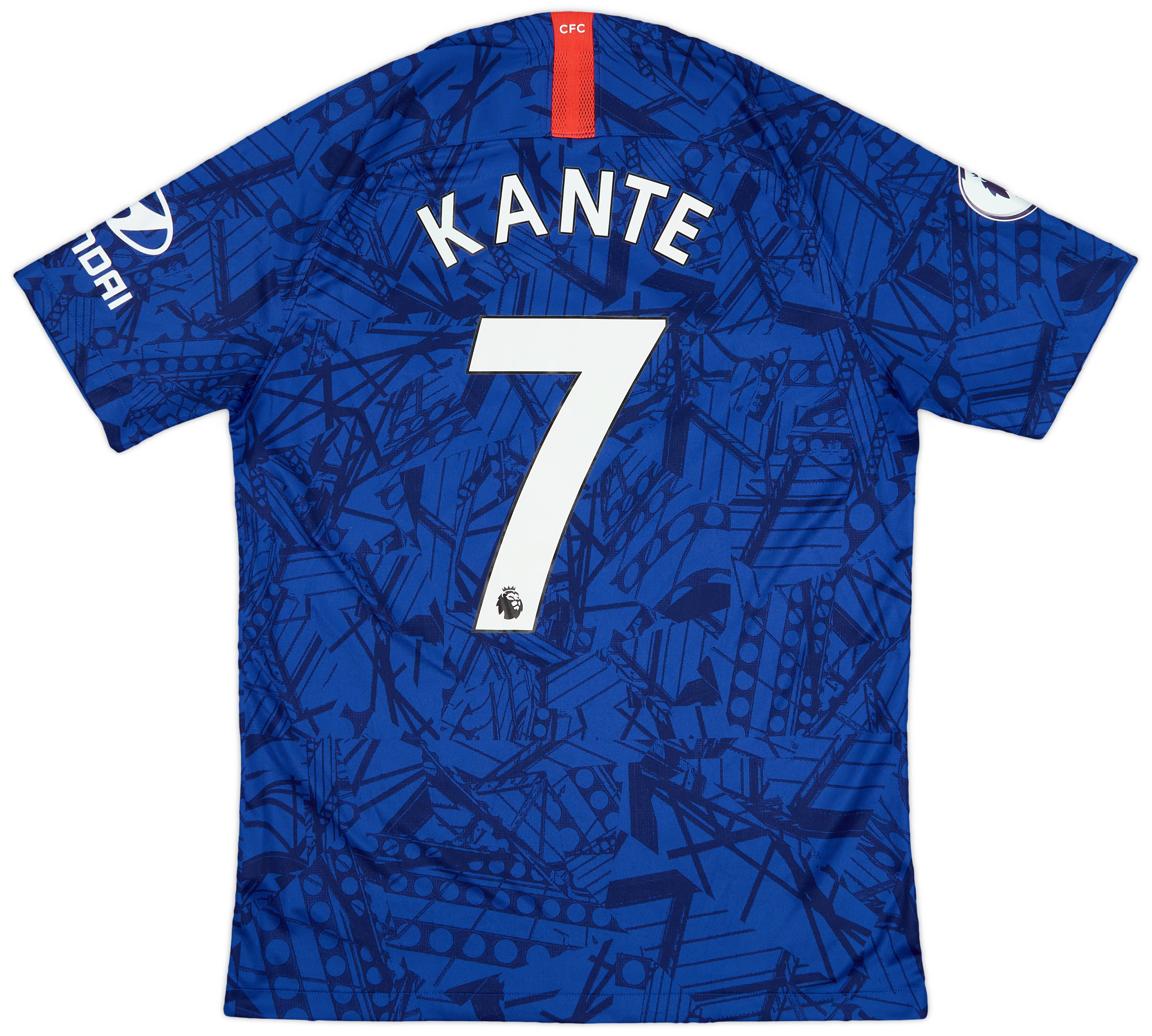 【希少】チェルシー 18-19シーズンKANTÉ 7番 ホームシャツ 2018-19 Chelsea Authentic Home Shirt Kante #7 (S)