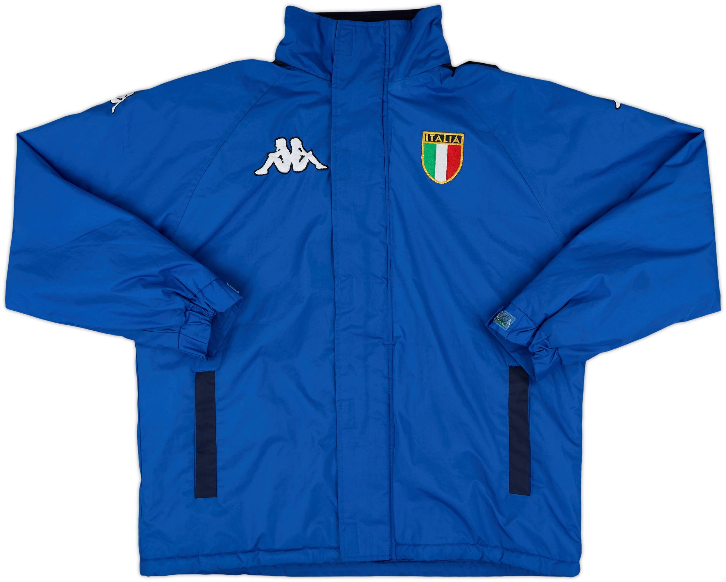 1999-00 Italy Kappa Hooded Rain Jacket - 8/10 - (M)