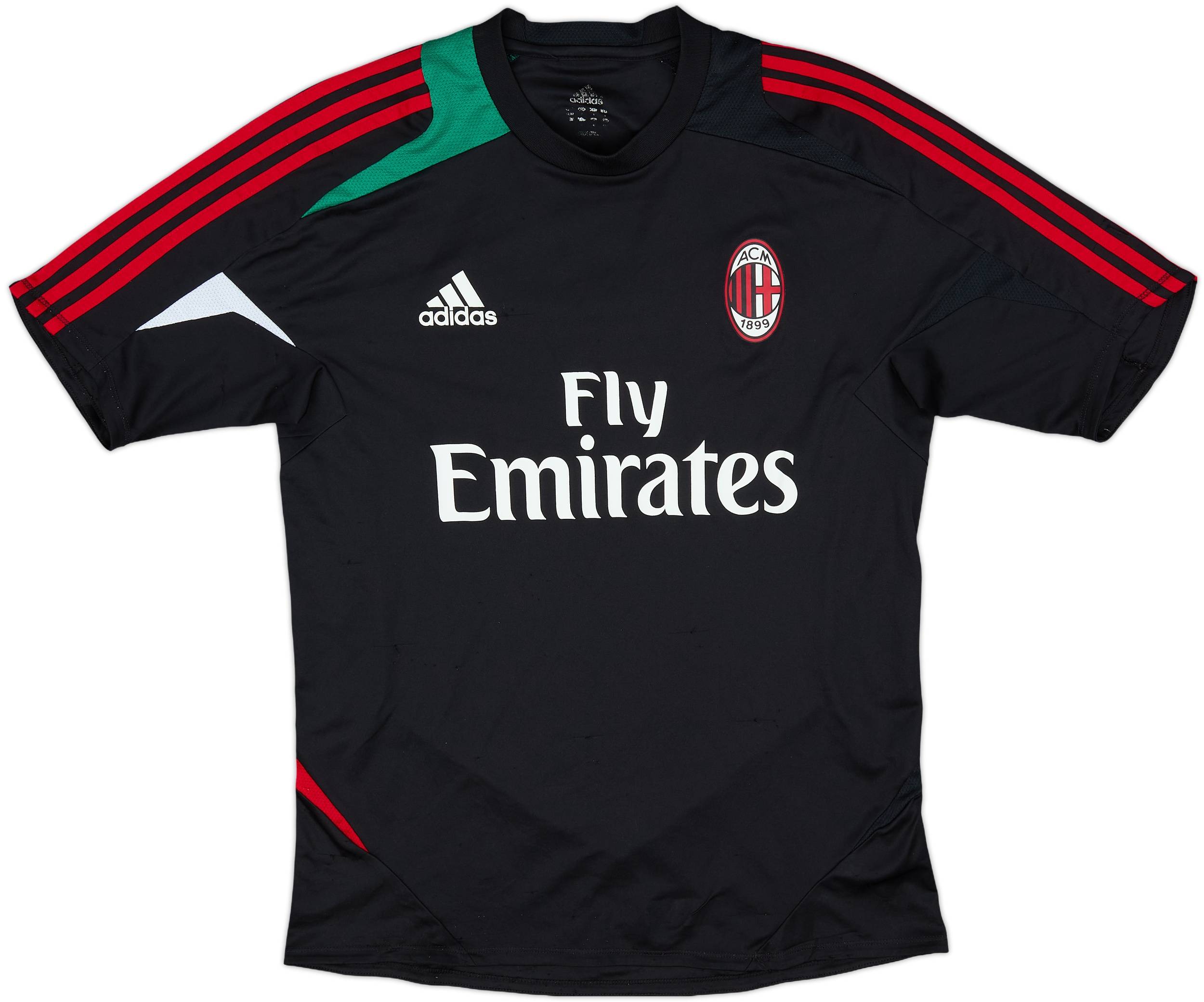 2012-13 AC Milan adidas Training Shirt - 8/10 - (M/L)