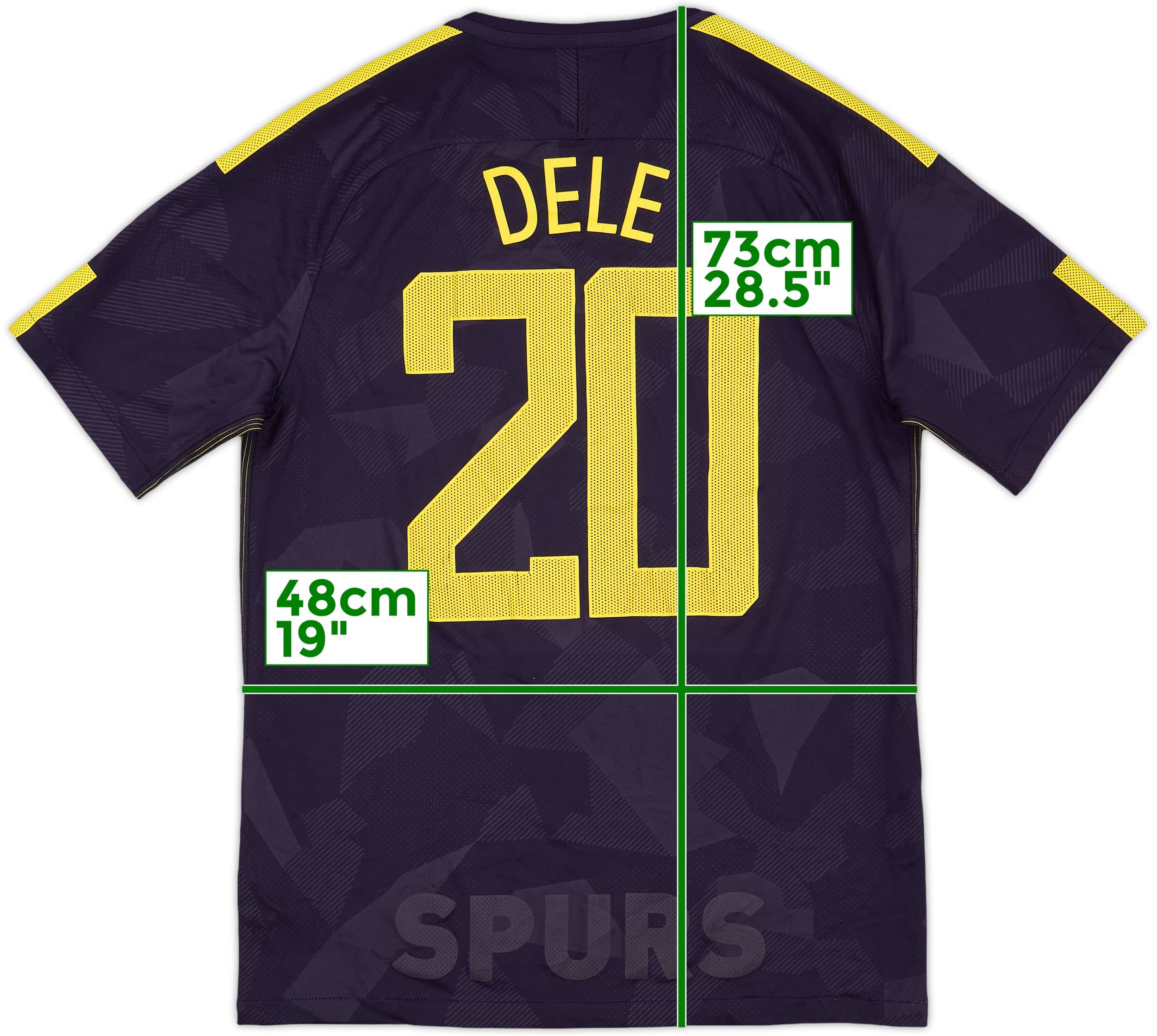 2017-18 Tottenham Third Shirt Dele #20 - 7/10 - (M)