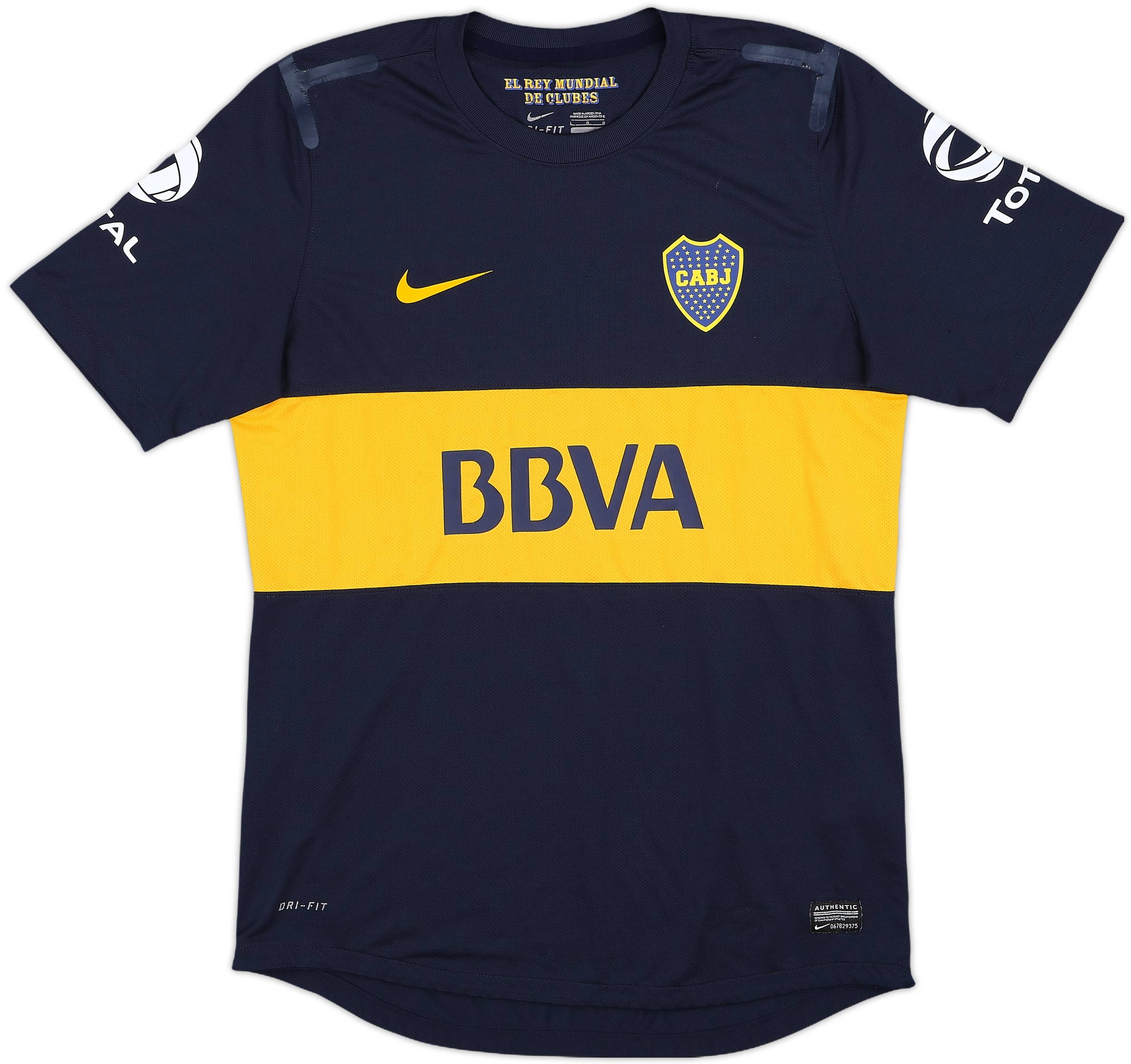2012-13 Boca Juniors Player Issue Home Shirt - 8/10 - (L)