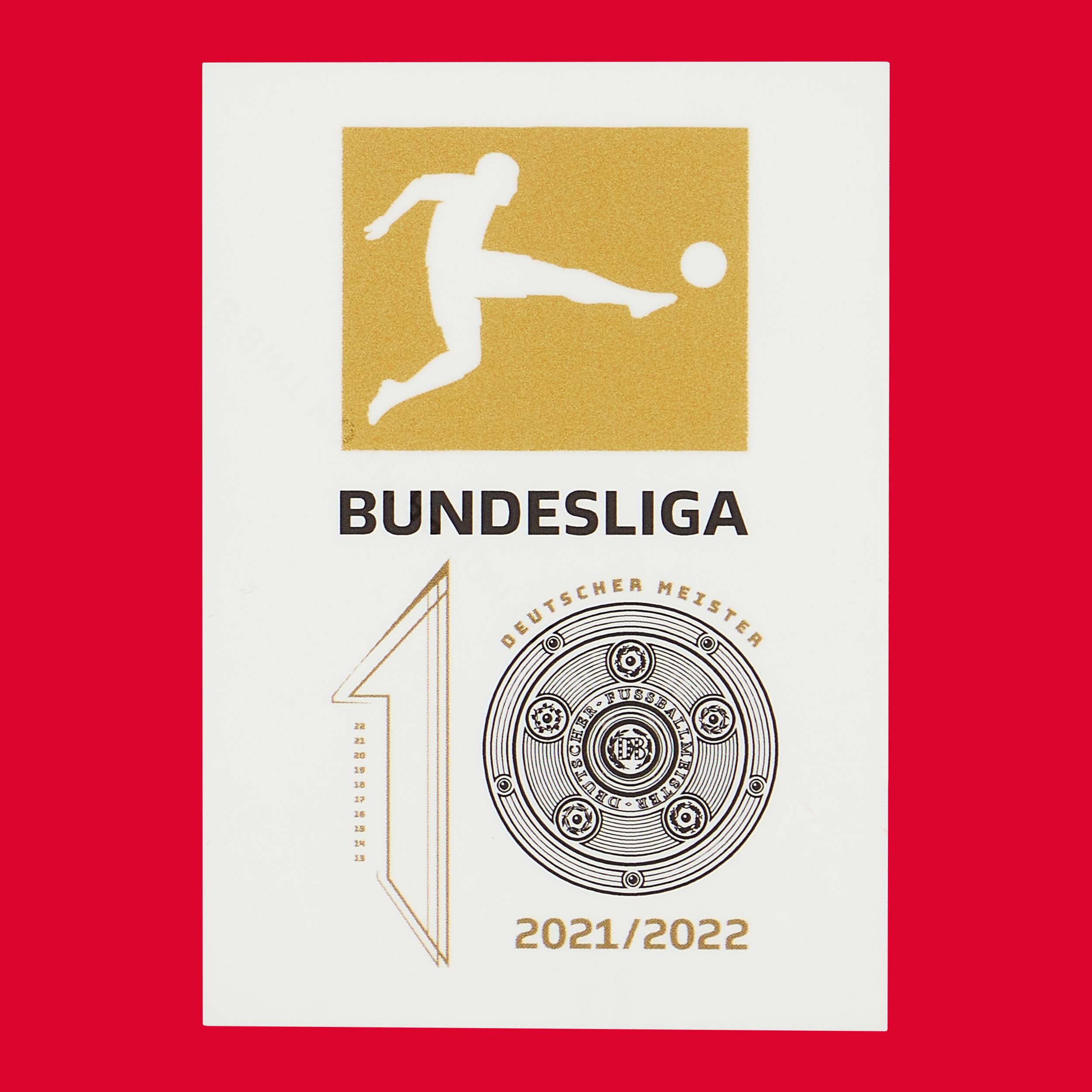 2022-23 Bayern Munich "10 Deutscher Meister" Player Issue Patch