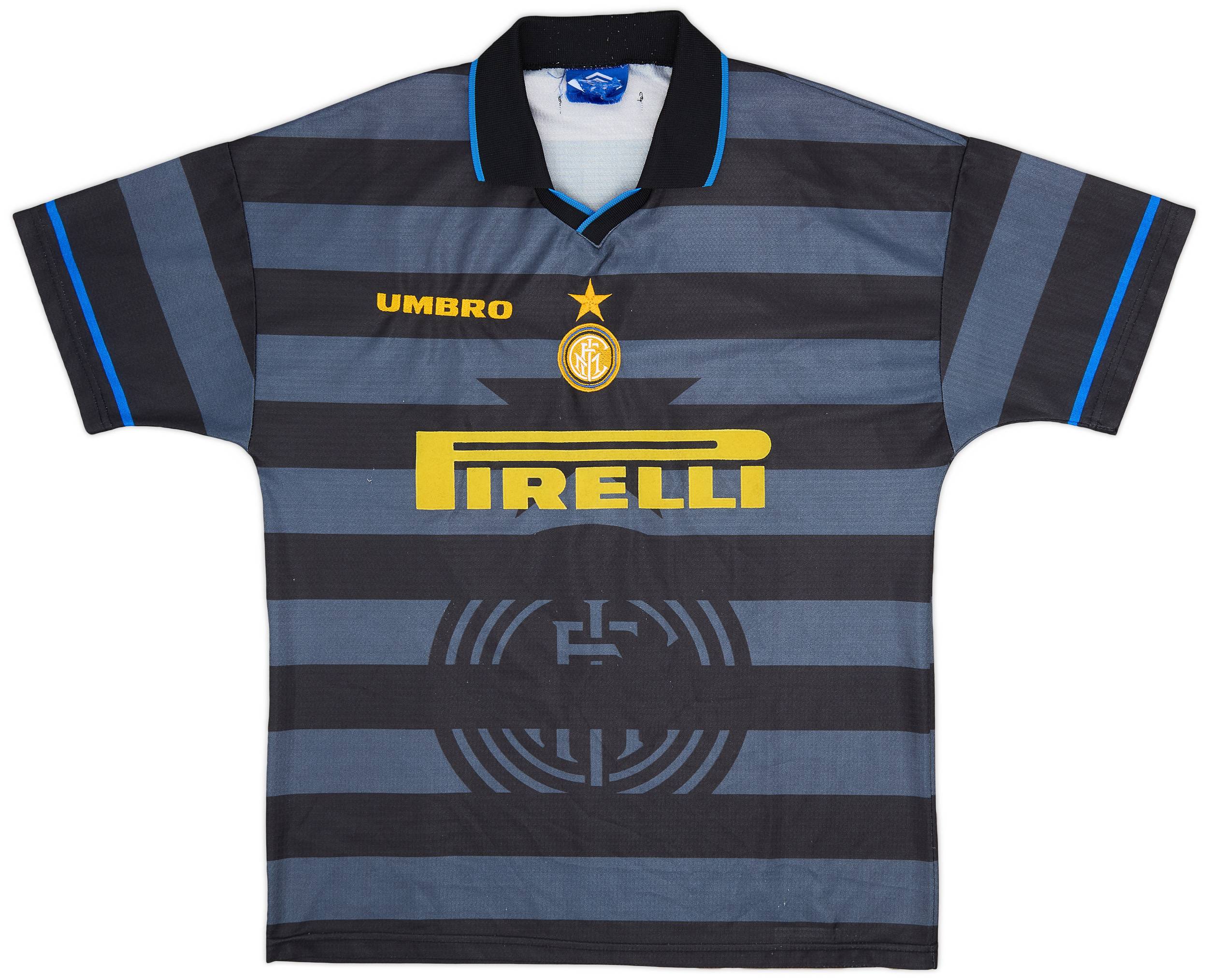 1997-98 Inter Milan Third Shirt Ronaldo #10 - 8/10 - (XL)