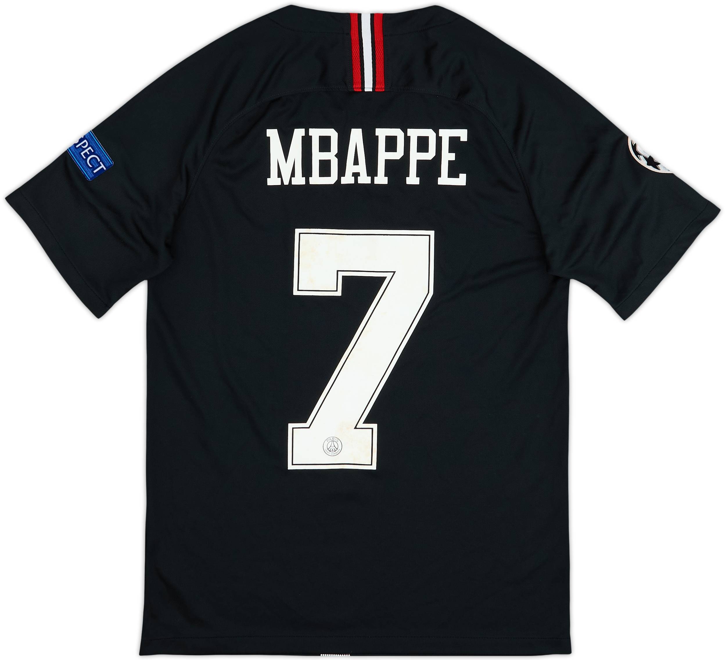 2018-19 Paris Saint-Germain Third/Home Shirt Mbappe #7 - 7/10 - (S)