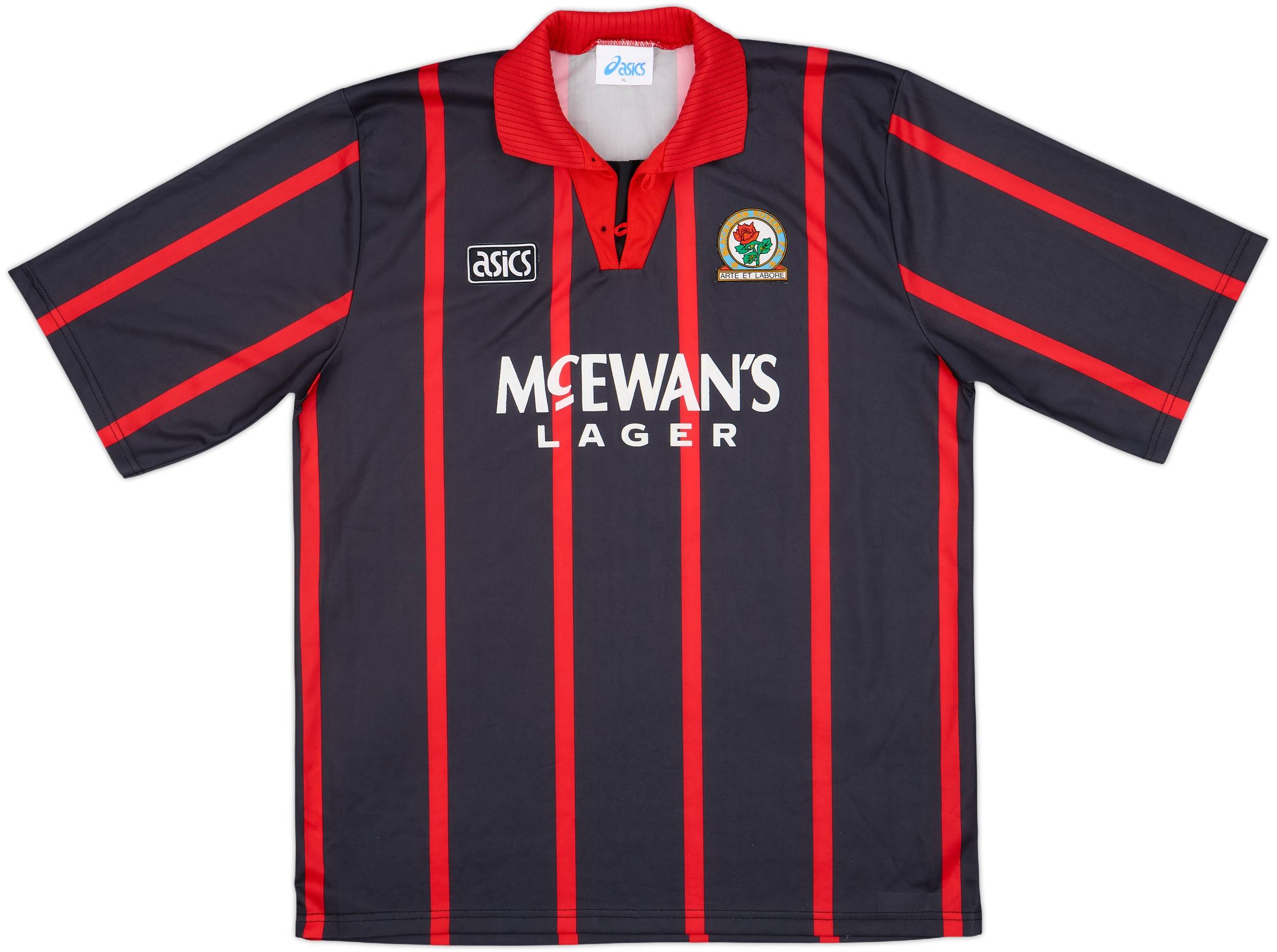 1994-95 Blackburn Away Shirt Shearer #9 - 6/10 - (XL)