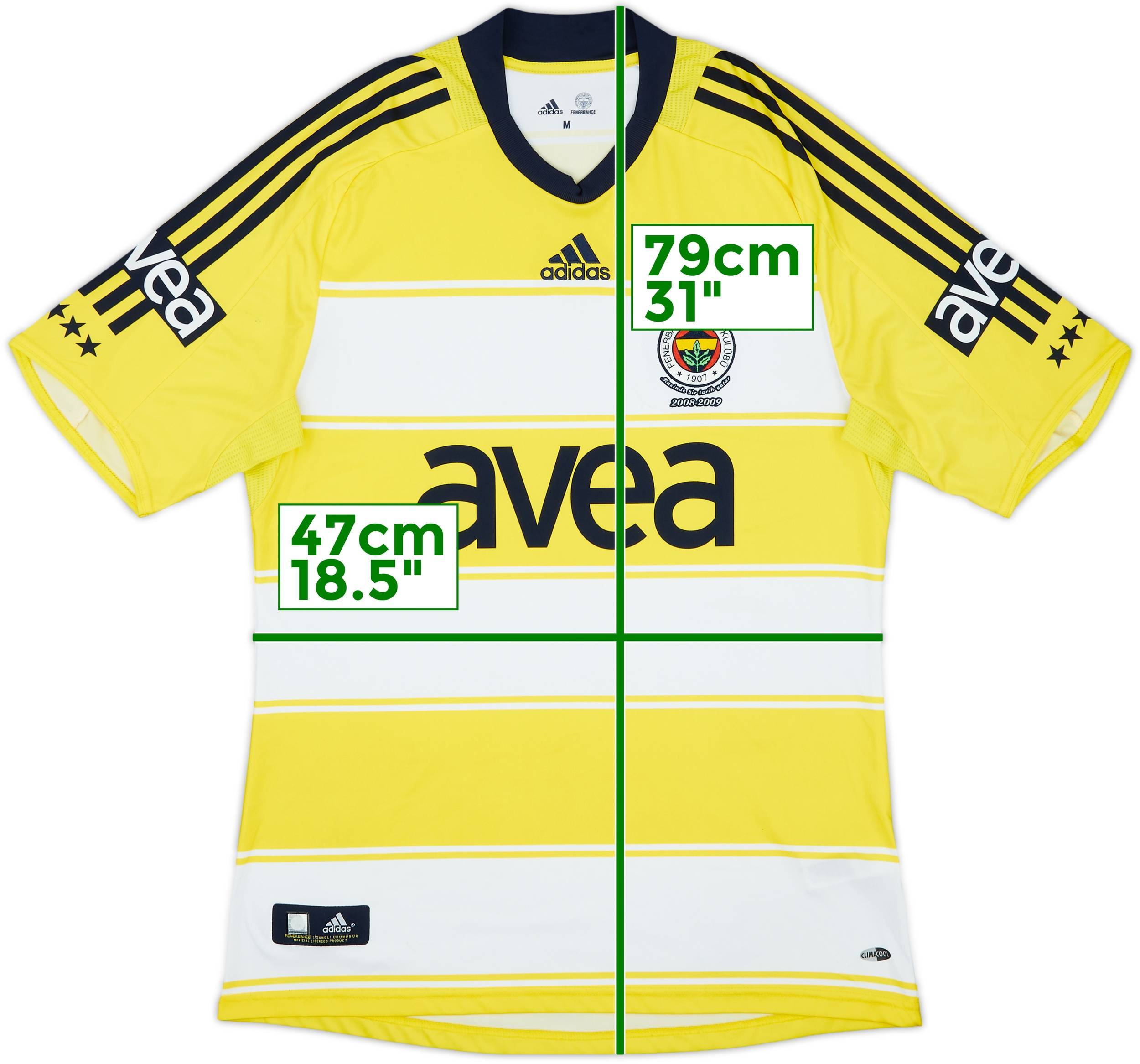 2008-09 Fenerbahce Away Shirt - 7/10 - (M)