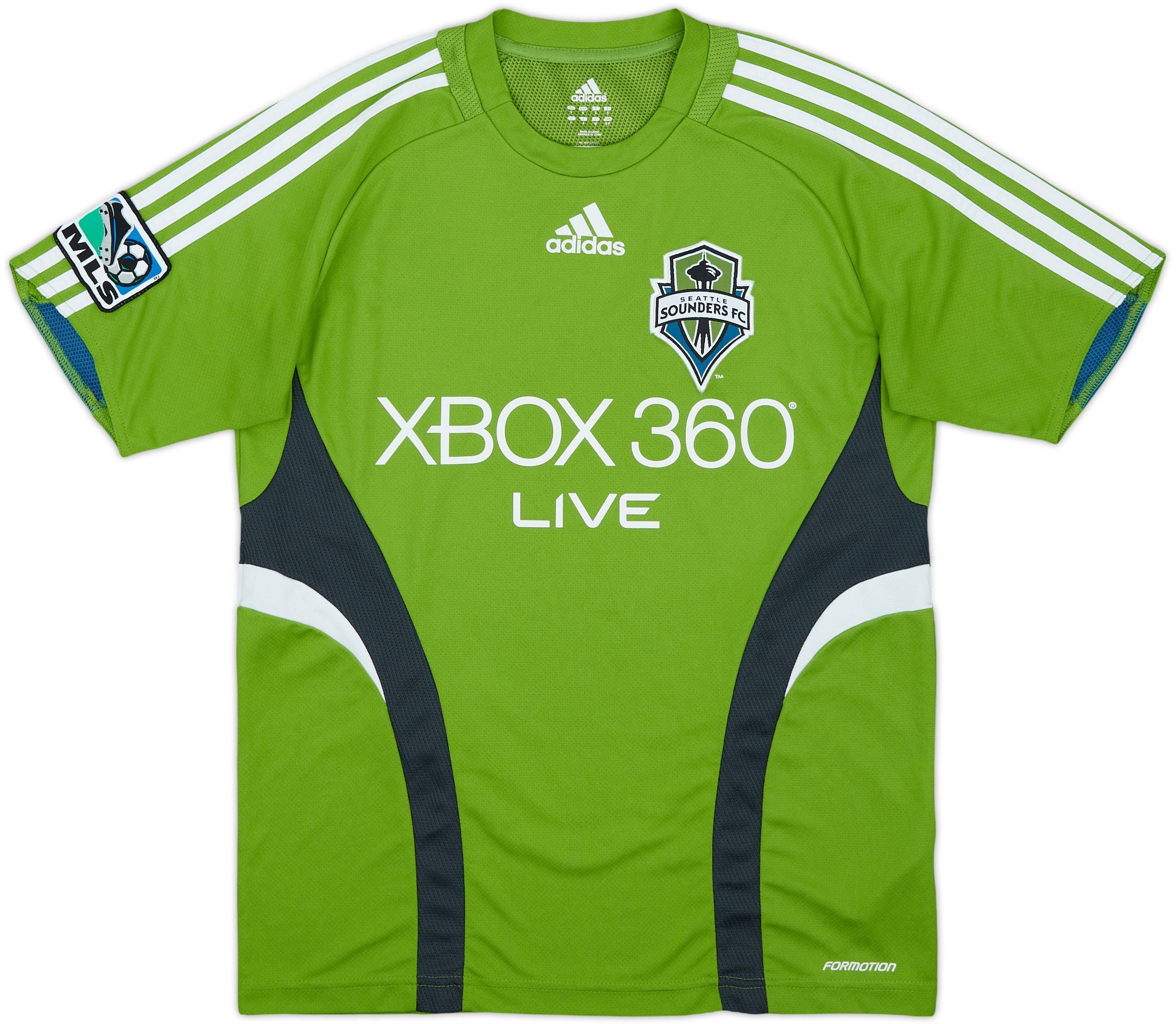 2009 Seattle Sounders adidas Formotion Training Shirt - 9/10 - (S)