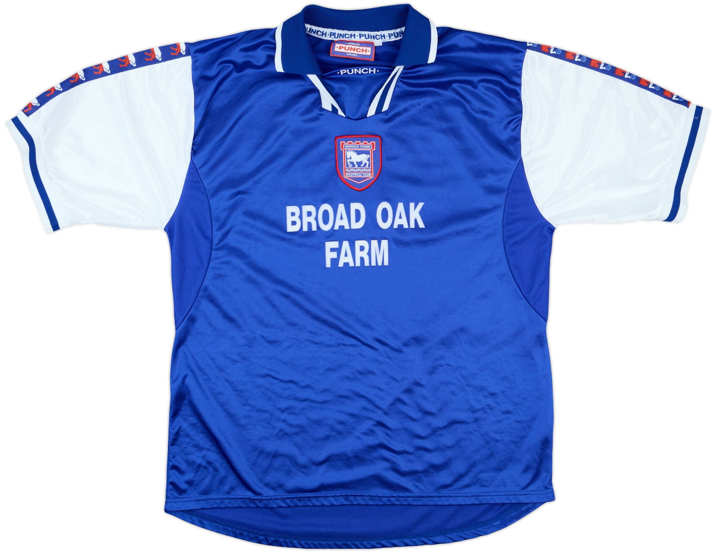 1998-99 Ipswich Town Match Issue Home Shirt #17