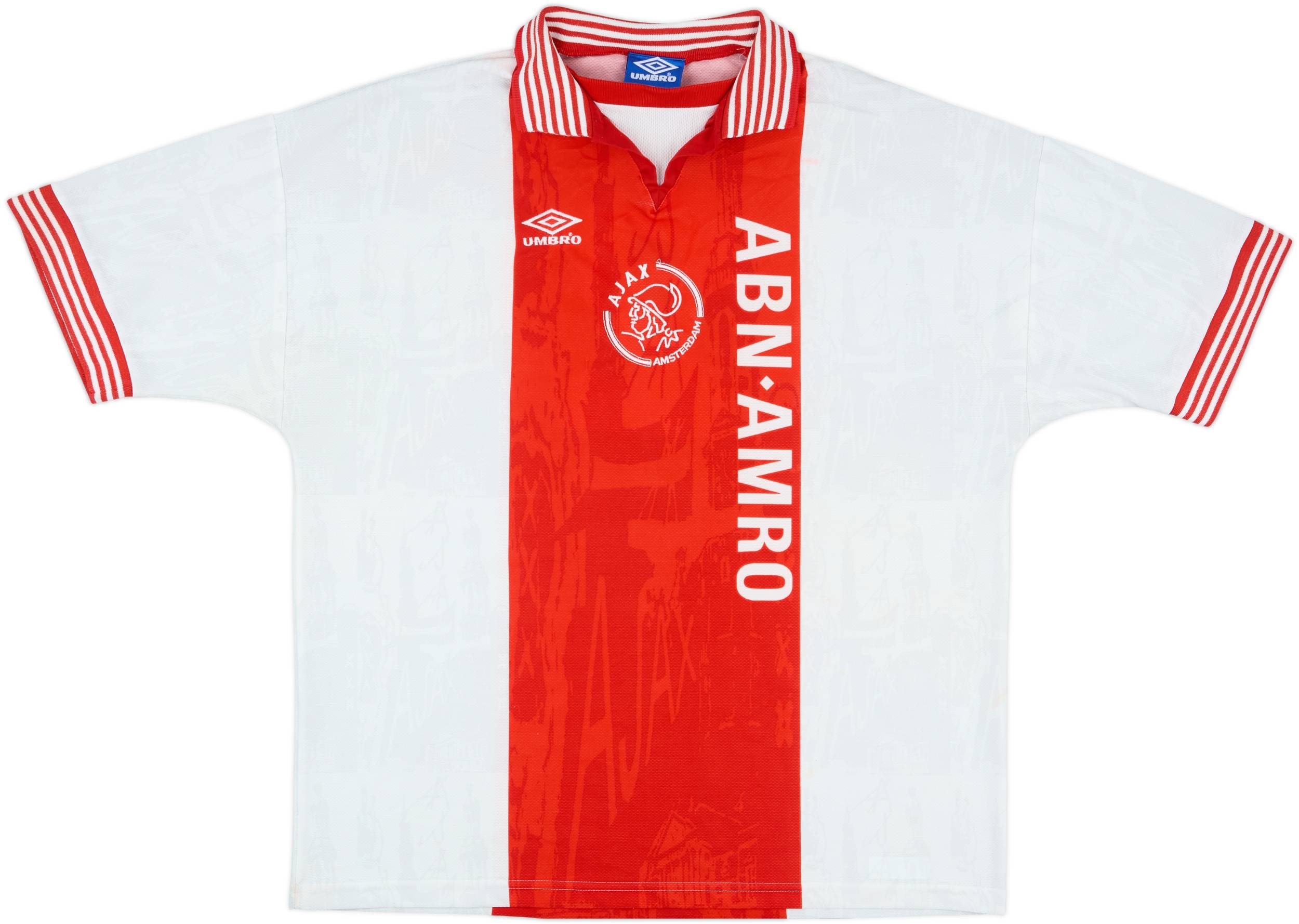 1996-97 Ajax Home Shirt #2 - 6/10 - (XXL)