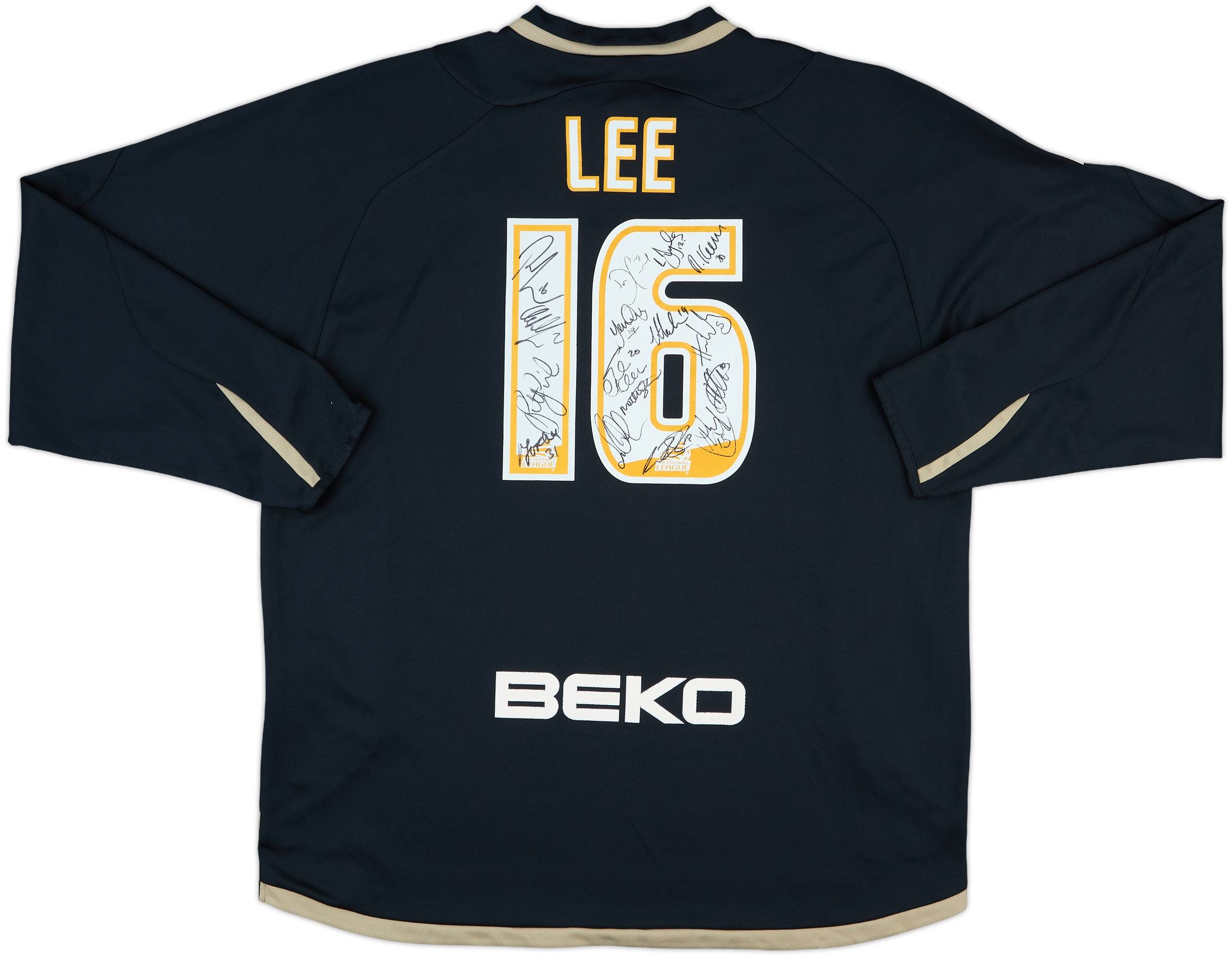 2007-08 Watford Match Issue Squad Signed GK Shirt Lee #16