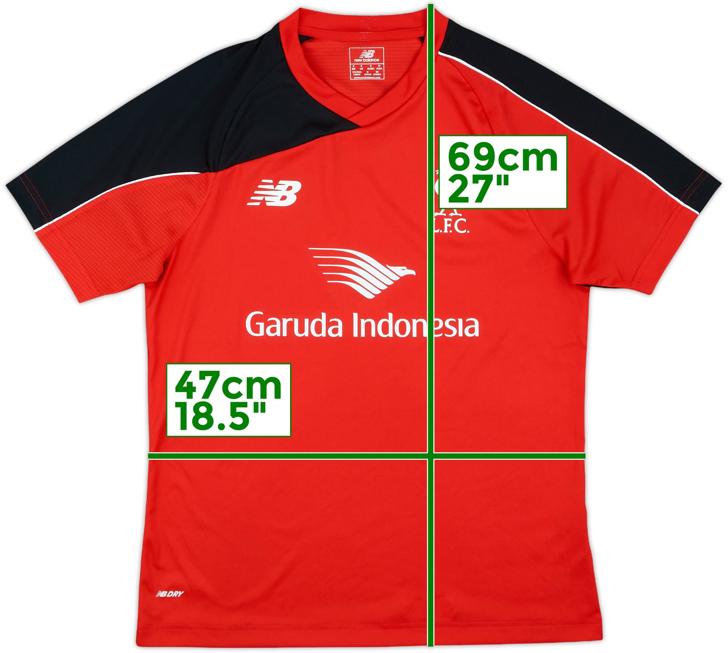 Liverpool FC New Balance トレーニングトップ 2019-20 Liverpool New Balance 1/4 Zip Training Top - 6/10 - (S)