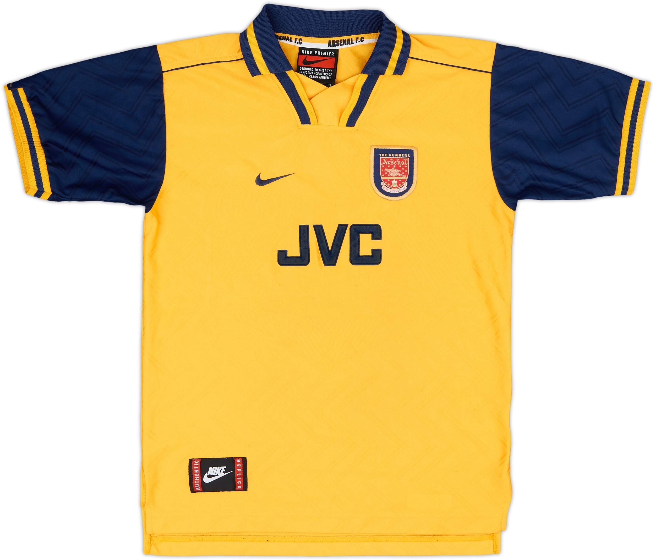 1996-97 Arsenal Away Shirt - 6/10 - (L.Boys)