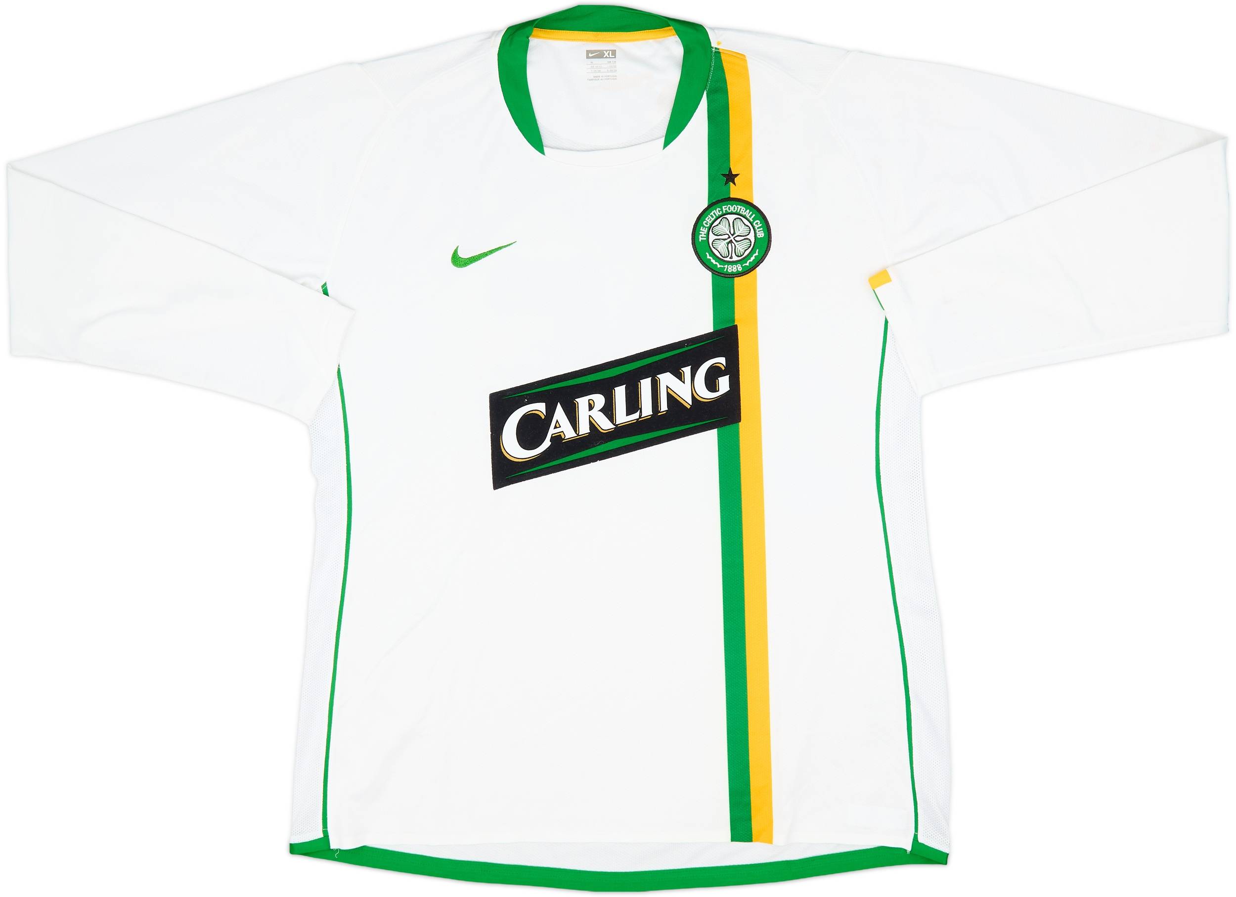 Celtic FC NAKAMURA 25番 シャツ 2006-08 Celtic Player Issue European L/S Shirt Nakamura #25
