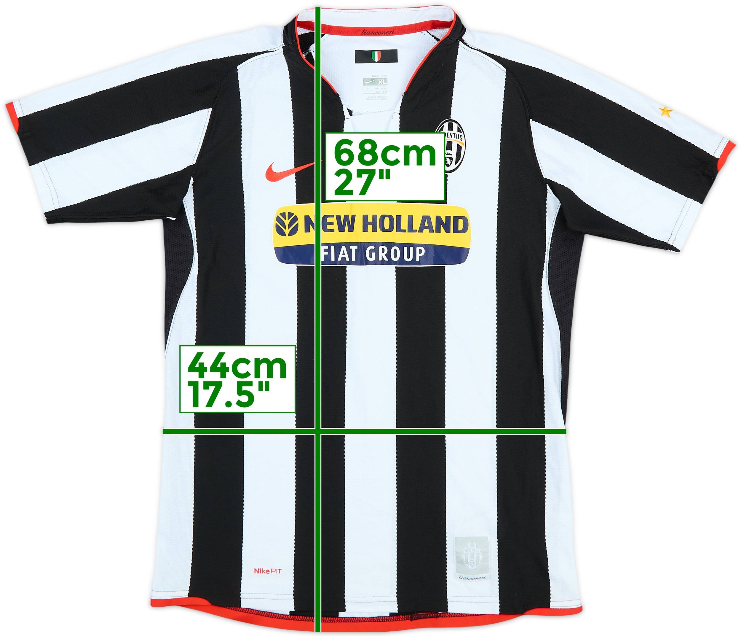 2007-08 Juventus Home Shirt - 9/10 - (XL.Boys)