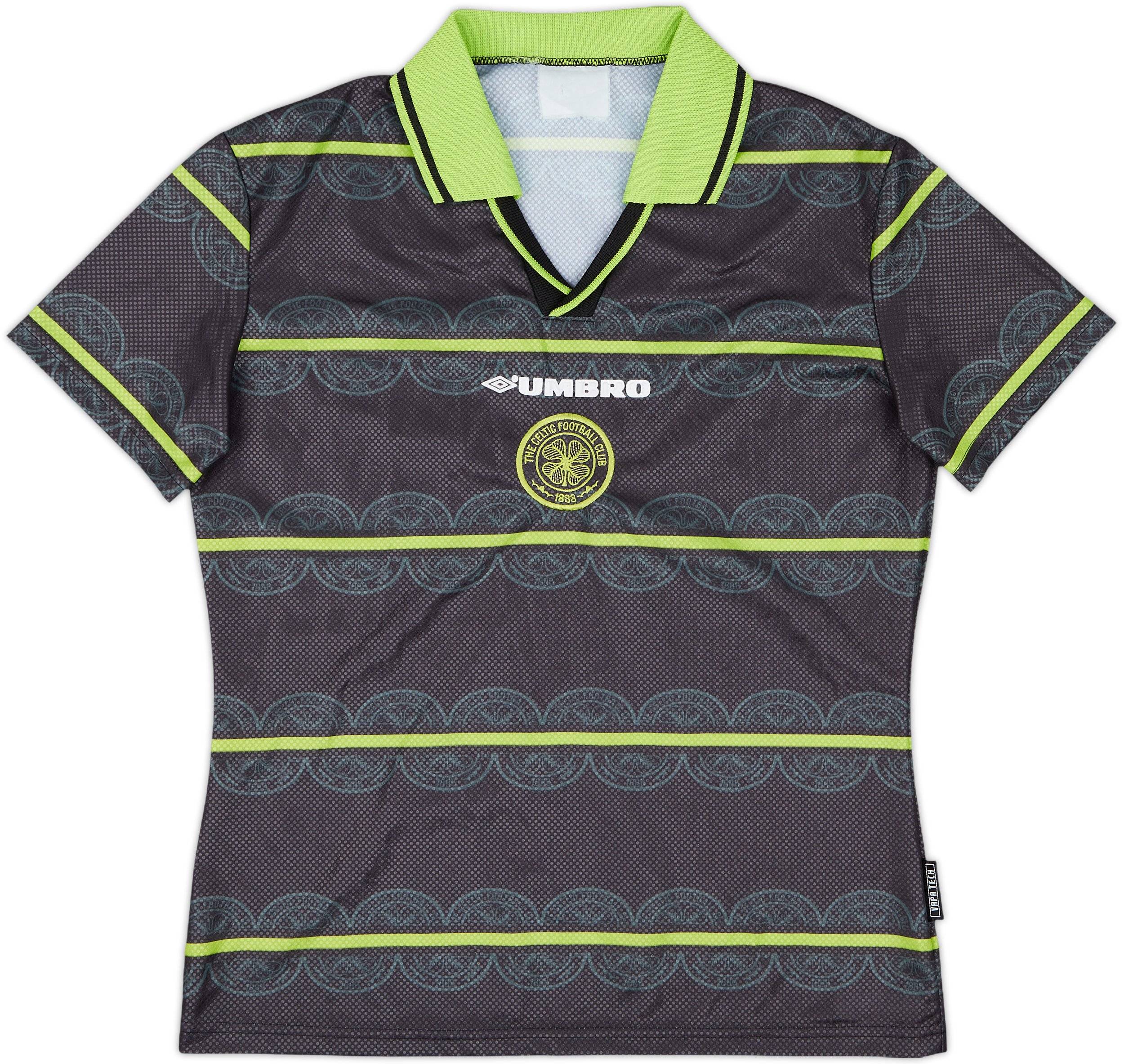 1998-99 Celtic Away Shirt - 9/10 - (Women's L)