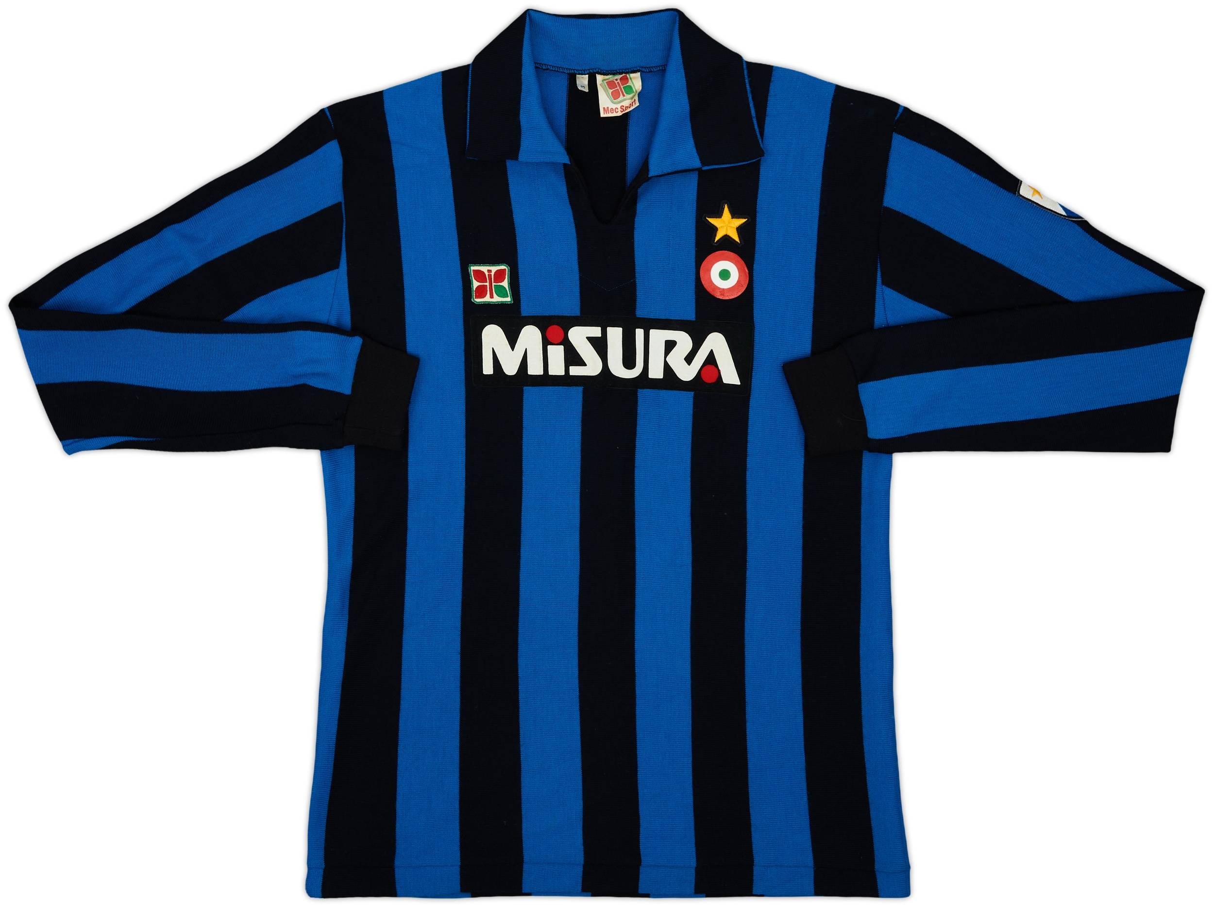 1983-86 Inter Milan Home L/S Shirt - 8/10 - (M)