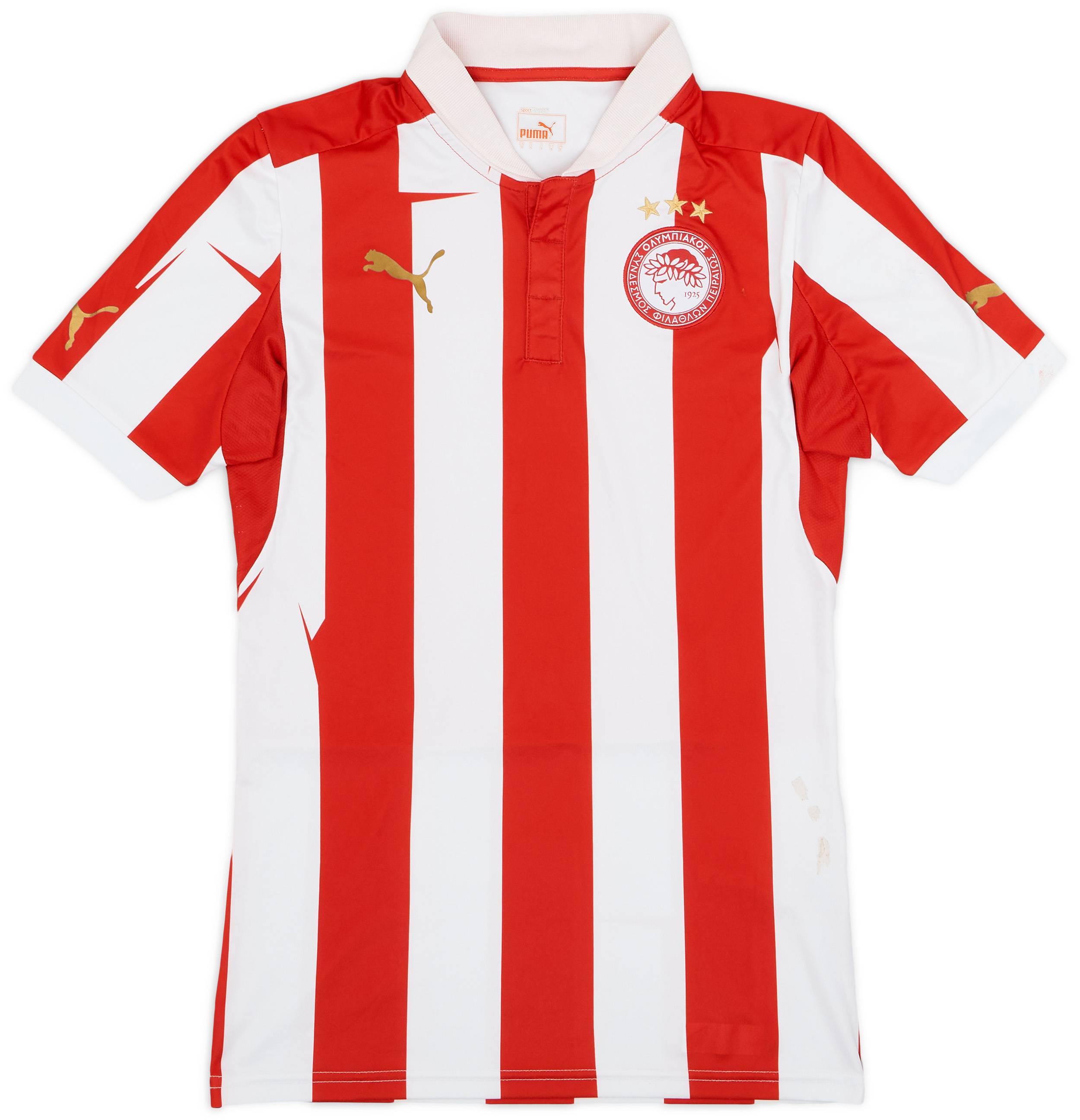 2012-13 Olympiakos Basic Home Shirt - 6/10 - (S)