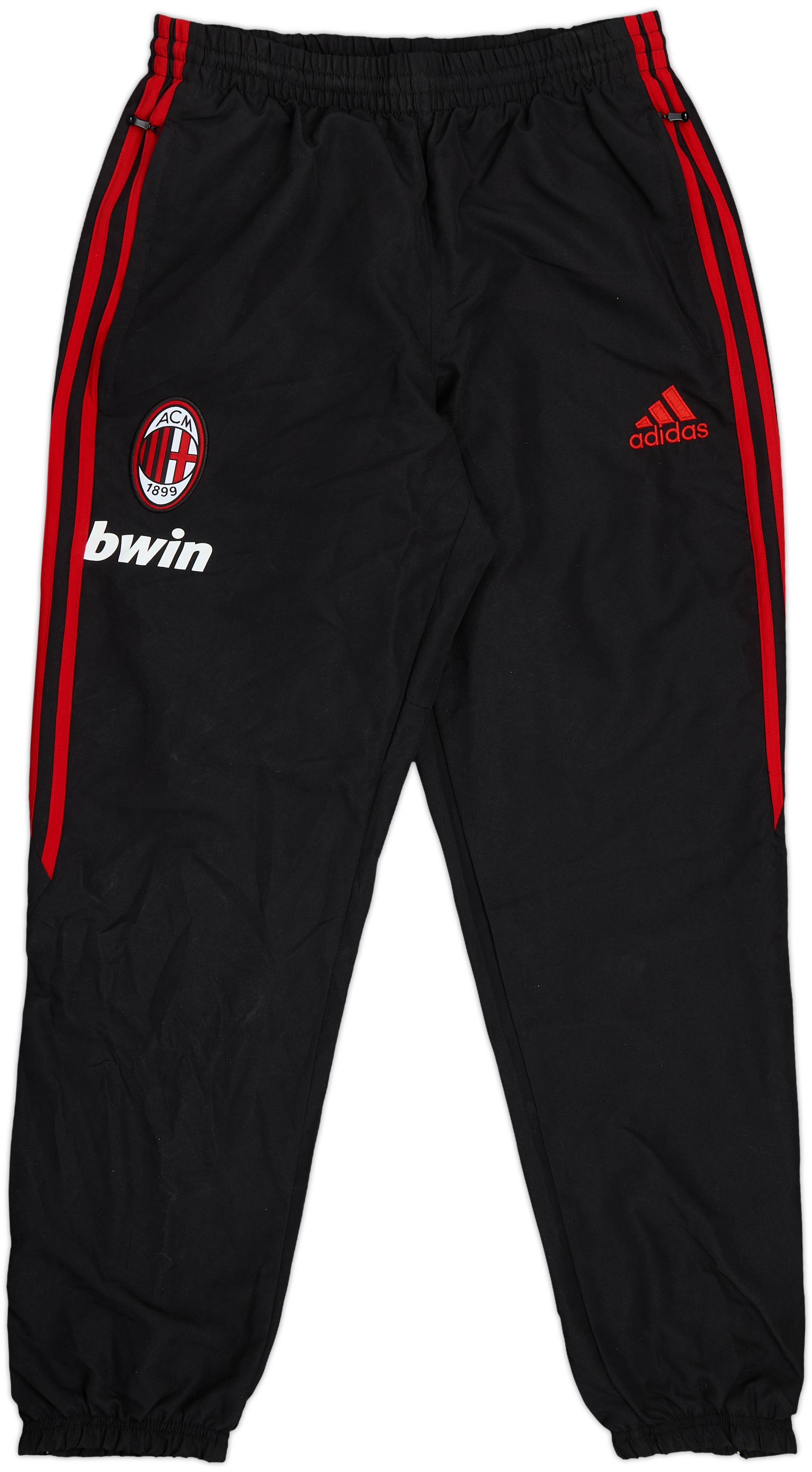 アディダス acミラン トラックパンツ ブラック AC MILAN bwin 2009-10 AC Milan adidas Tracksuit (M)