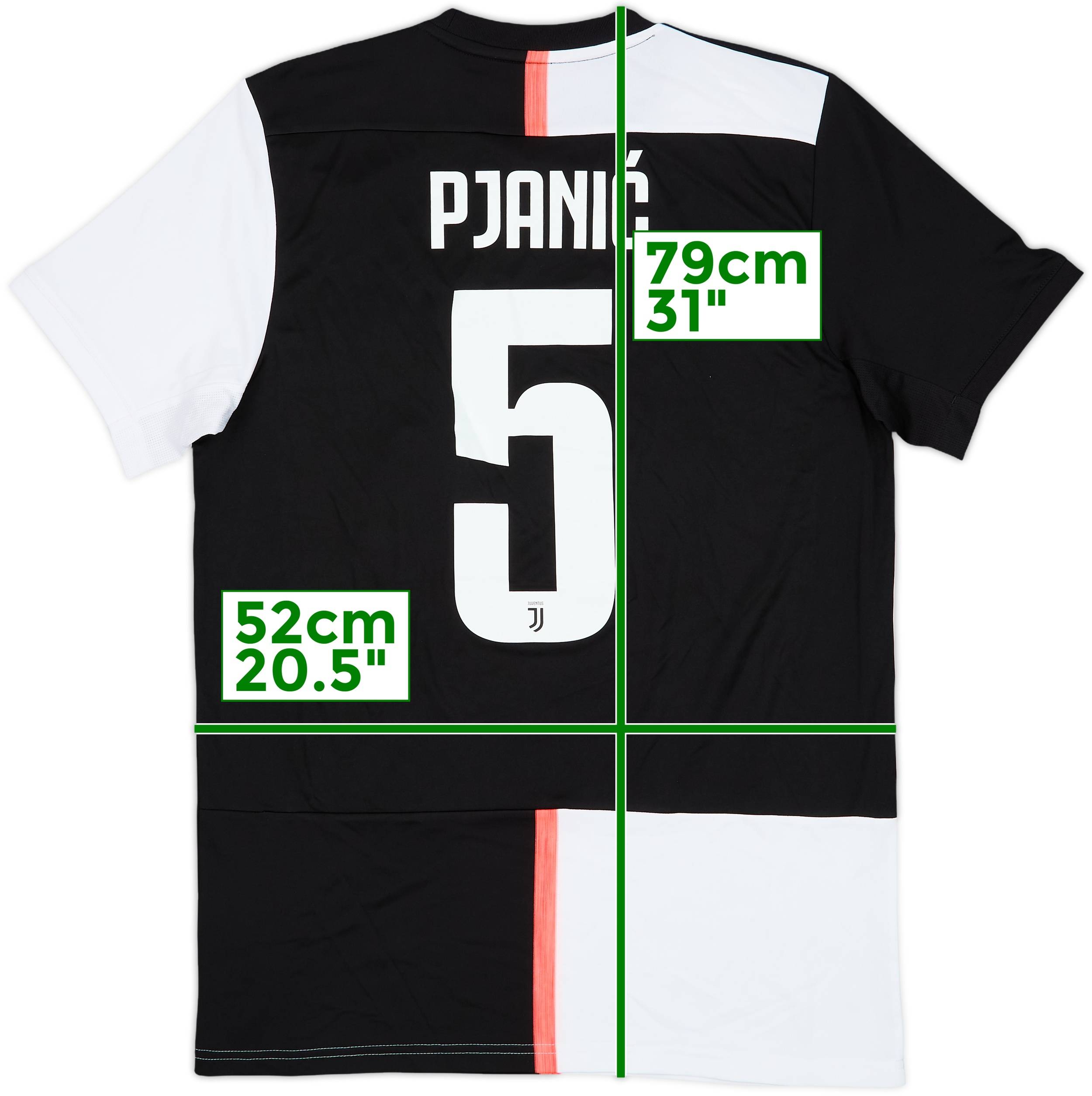 2019-20 Juventus Home Shirt Pjanic #5 9/10 (M)