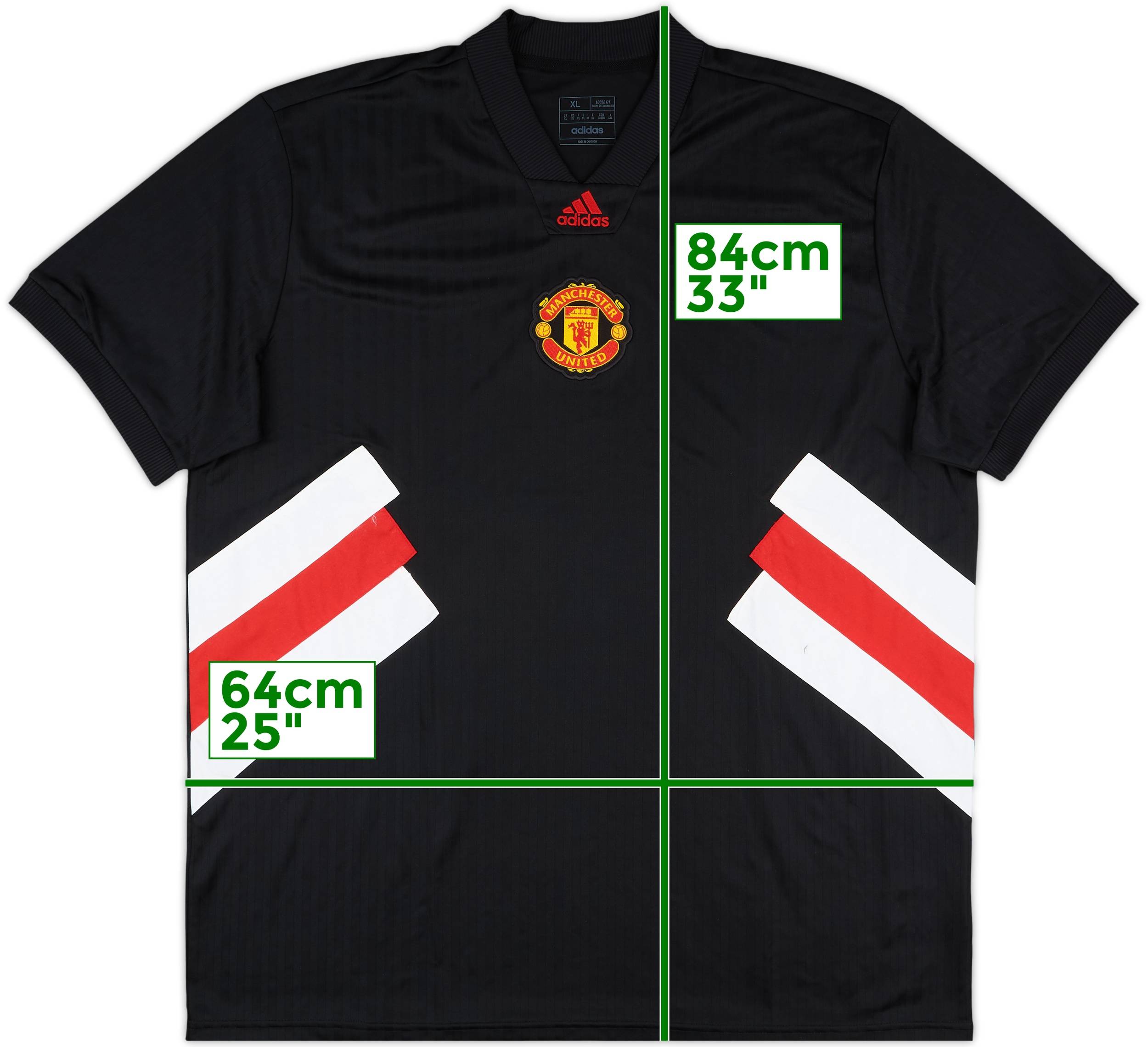 ウェア 2022-23 Manchester United  Shirt 2022-23 Manchester United adidas Icon Tee - 8/10 - (XXL)