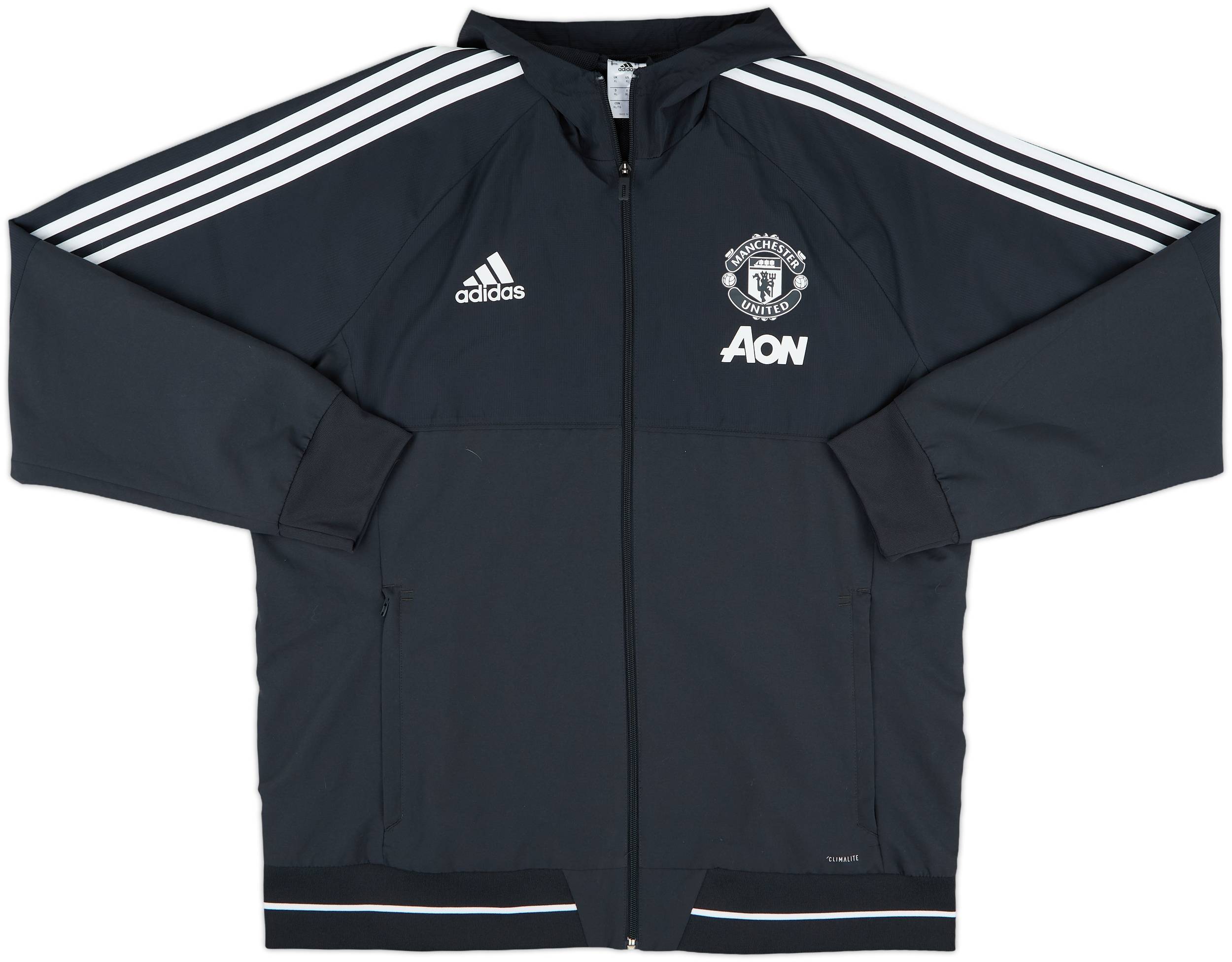 adidas Manchester United Climawarmウェア adidas MAN UTD 23/24 DNA TRACK TOP (WHITE,X-Large) at Amazon