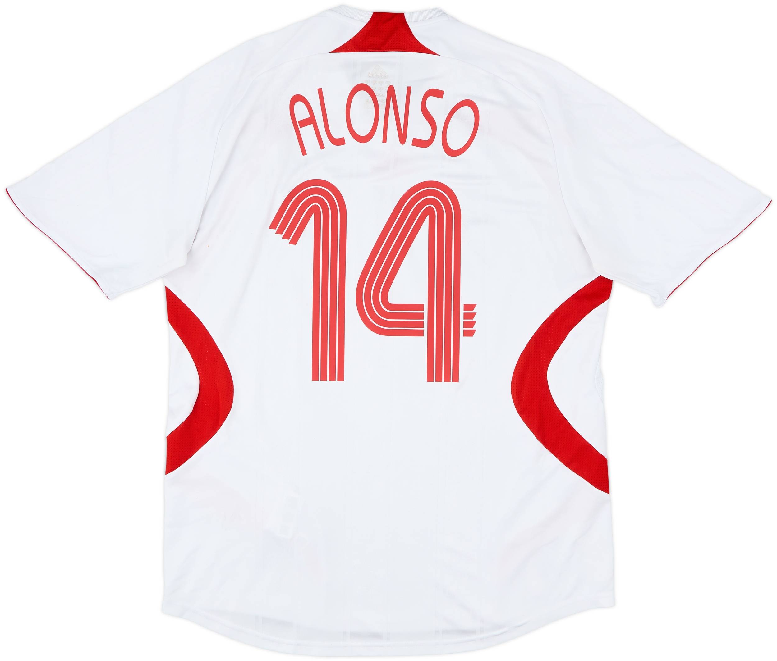 リバプール ALONSO 14 シャツ 2006-08 Liverpool Home Shirt Alonso #14