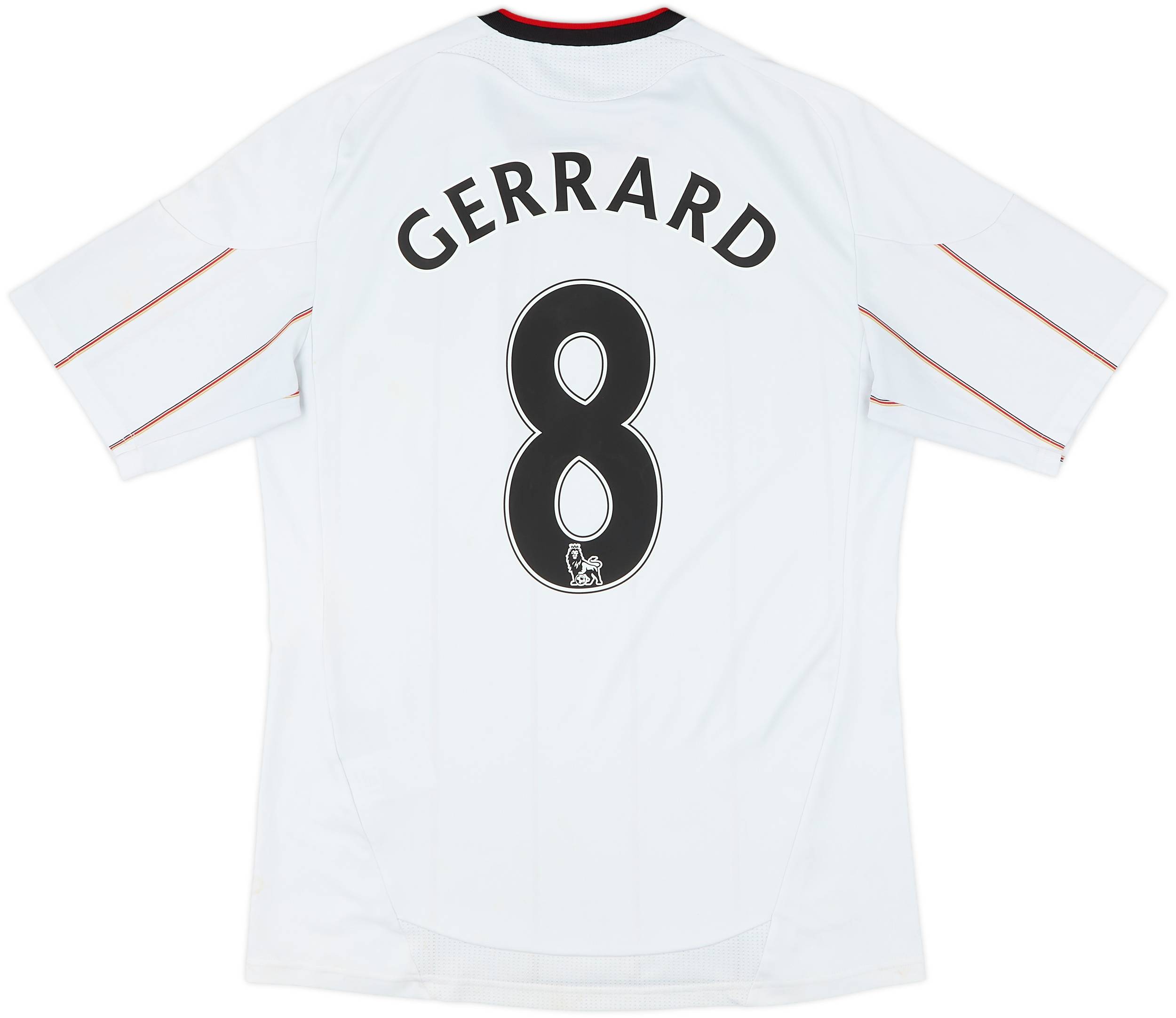 GERRARD アウェイユニホーム 2010-11 Liverpool Away Shirt Gerrard #8 - 6/10 - (S)