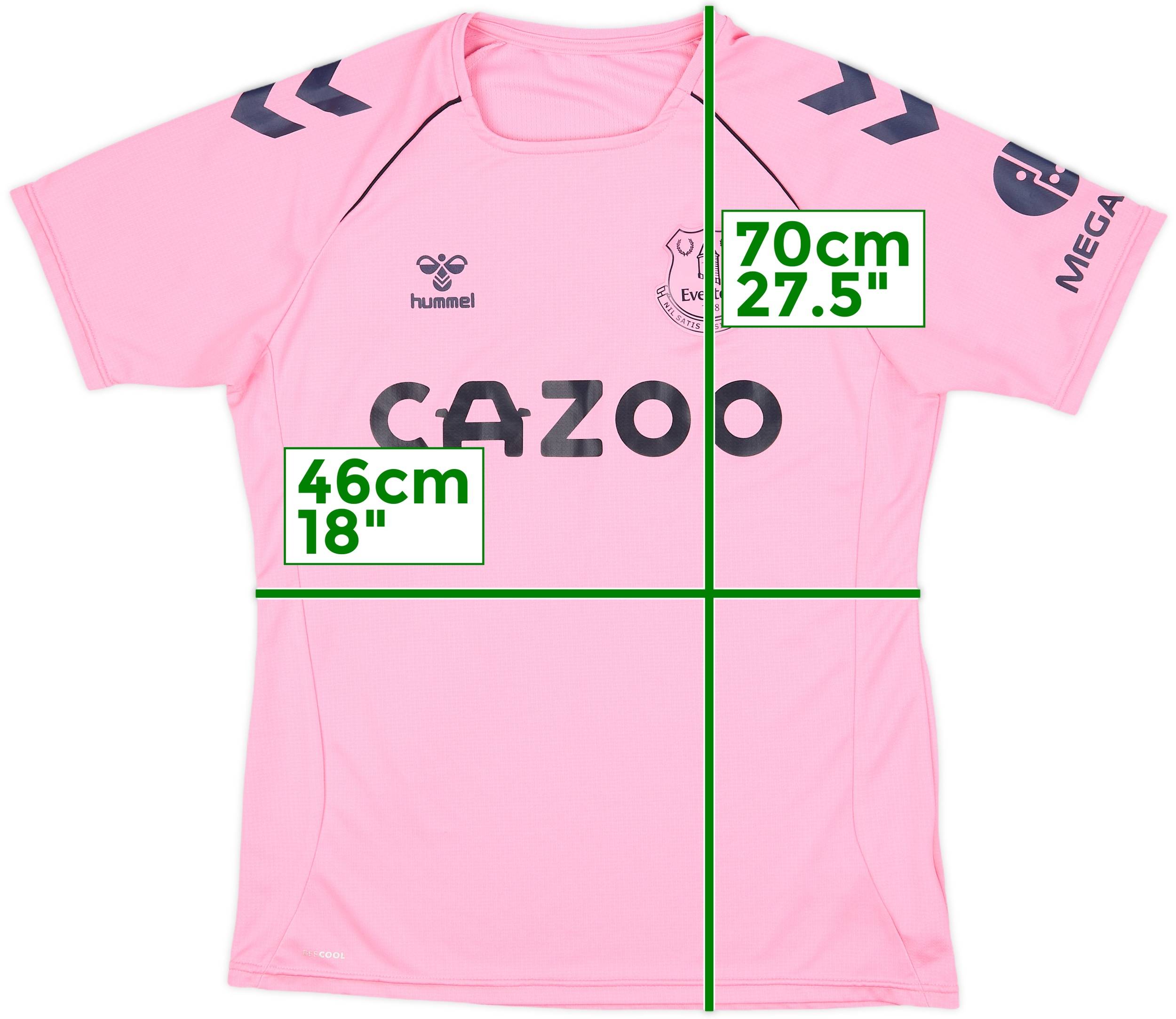 Everton Hummel ピンクサッカーウェア Everton Hummel ピンクサッカーウェア