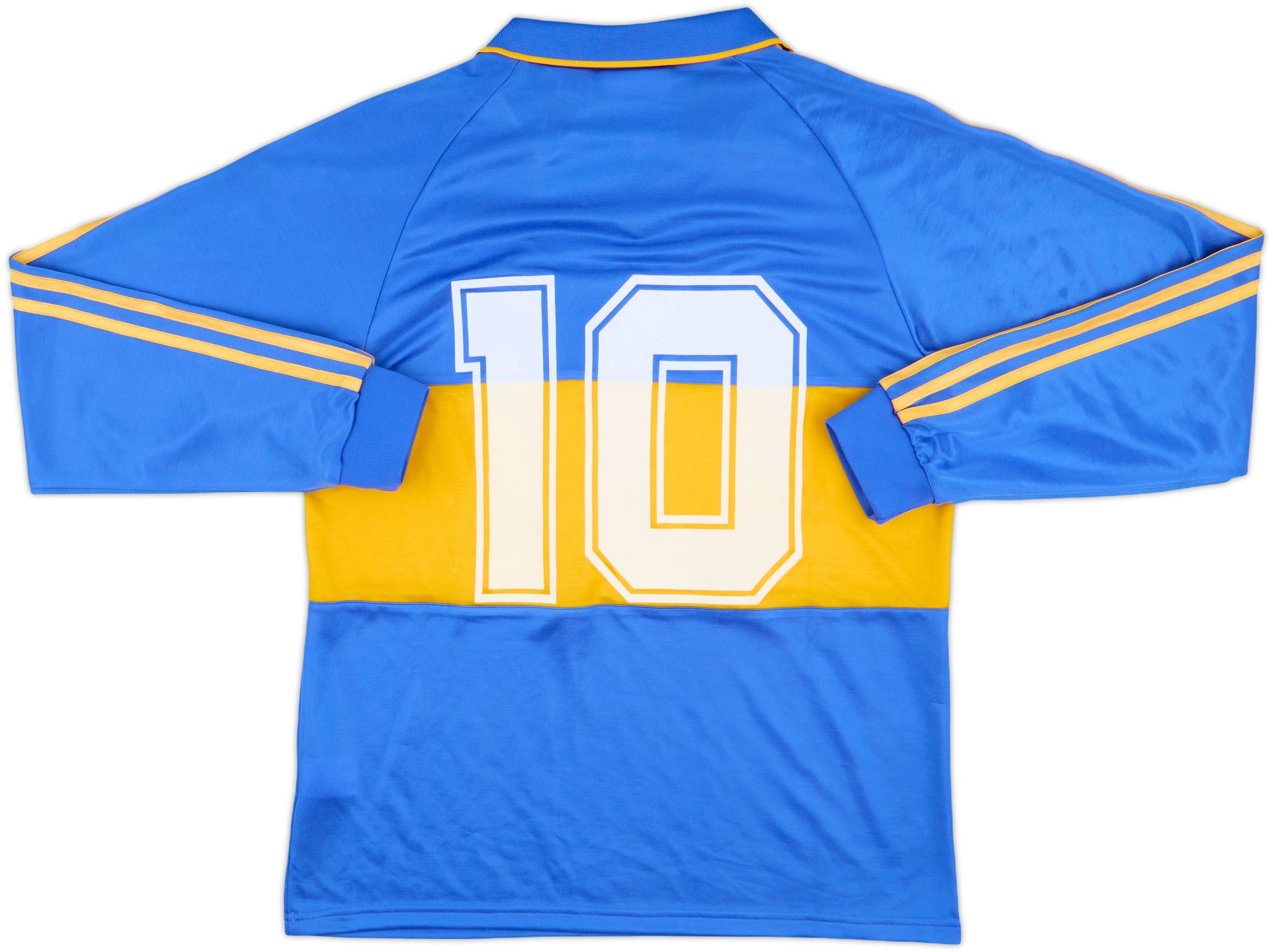 1993 Boca Juniors adidas Originals Reissue Home L/S Shirt #10 (S)