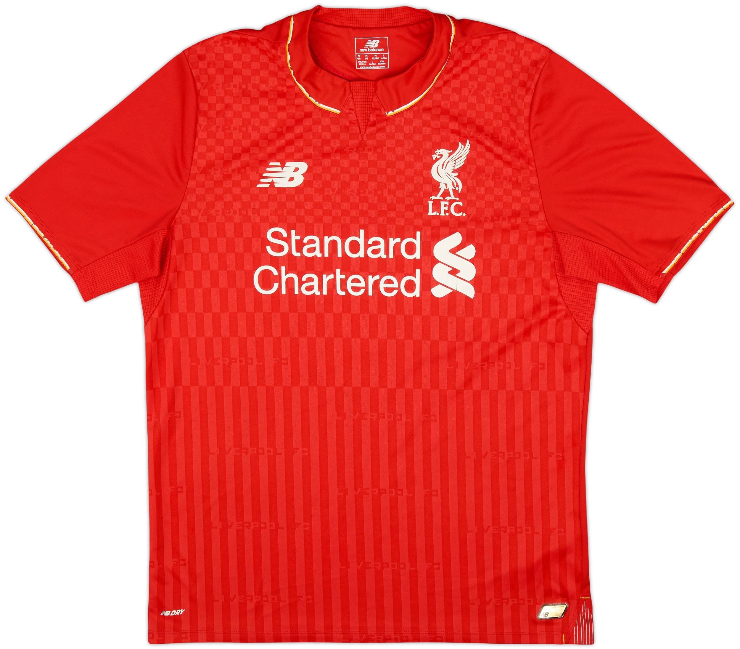 2015-16 Liverpool Home Shirt Henderson #14 - 4/10 - (M)