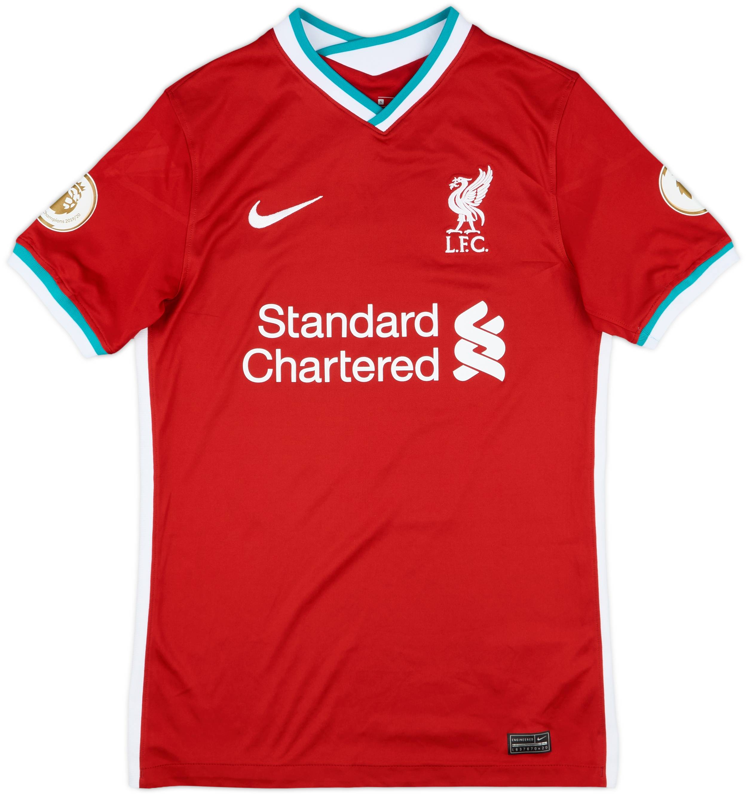 2020-21 Liverpool Home Shirt Henderson #14 - 8/10 - (S)