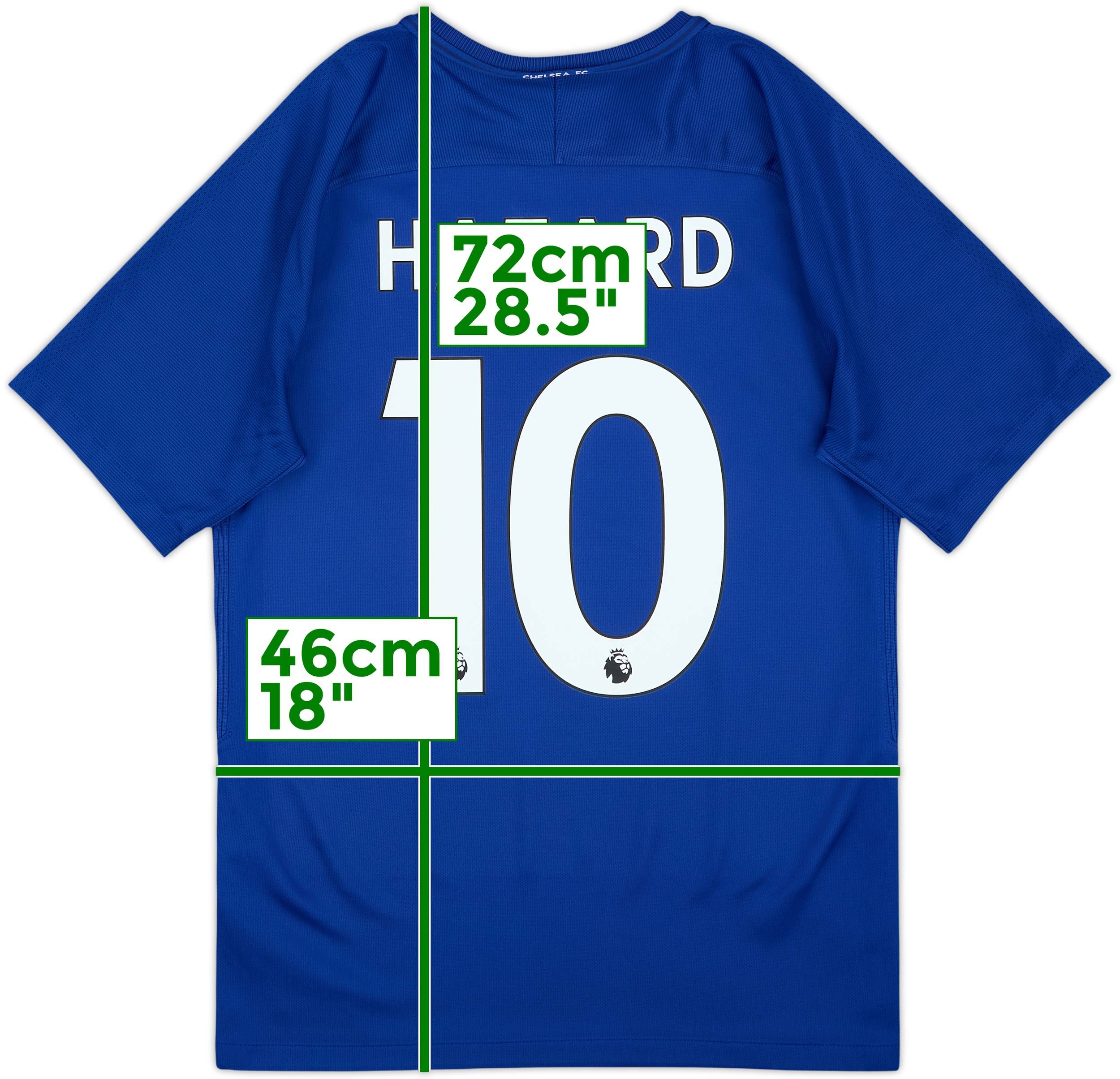 2017-18 Chelsea Home Shirt Hazard #10 - 7/10 - (S)