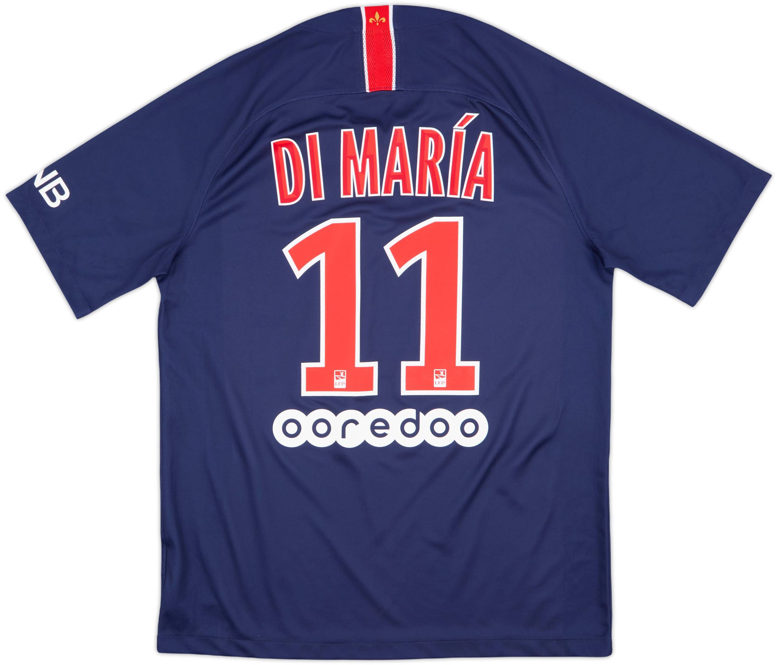 2018-19 Paris Saint-Germain Home Shirt DiMaria #11 - 8/10 - (M)