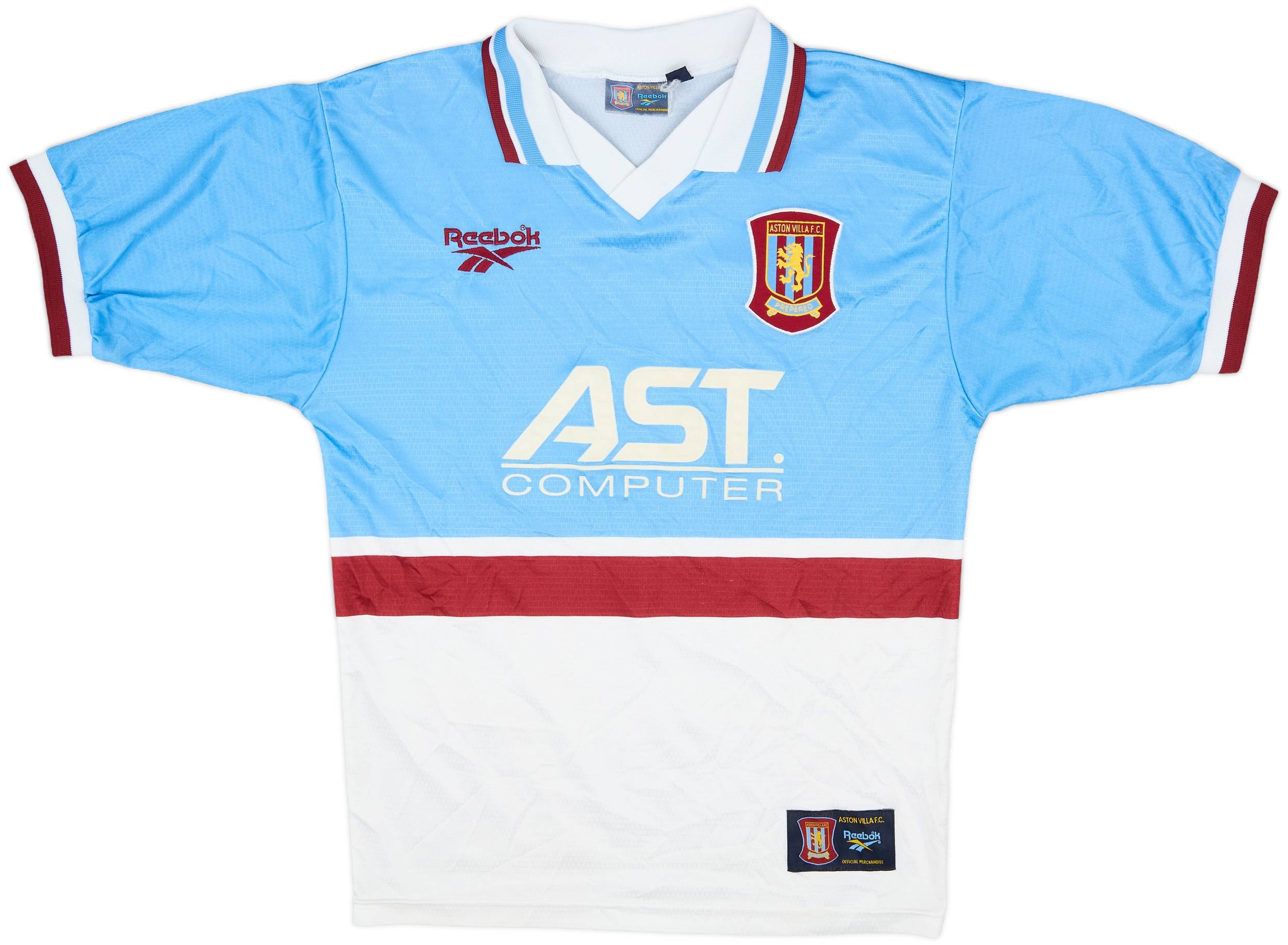 Reebok Aston Villa シャツ Aston Villa Home football shirt 1998 - 1999 size 46/48
