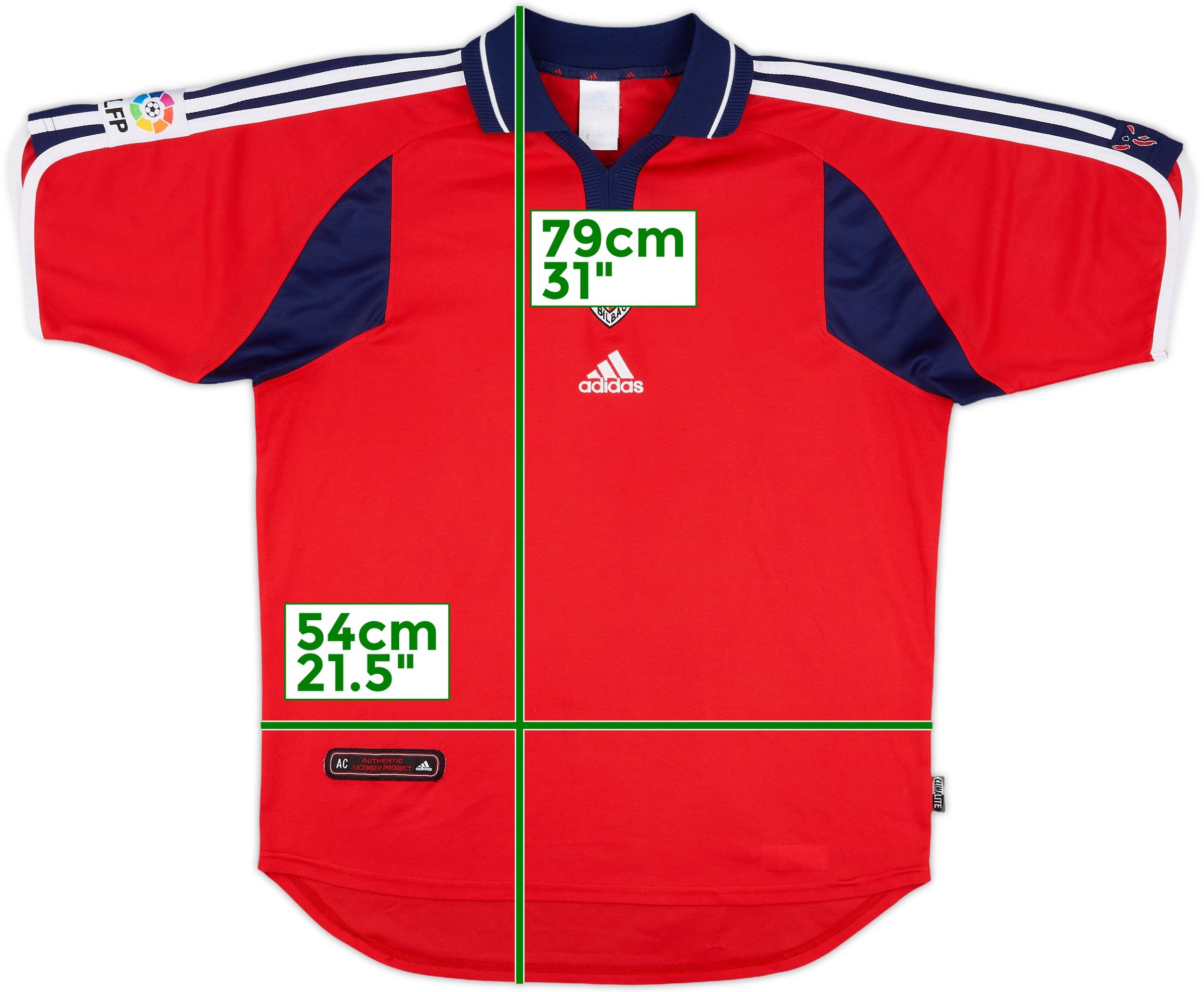 2000-01 Athletic Bilbao Third Shirt - 9/10 - (M)