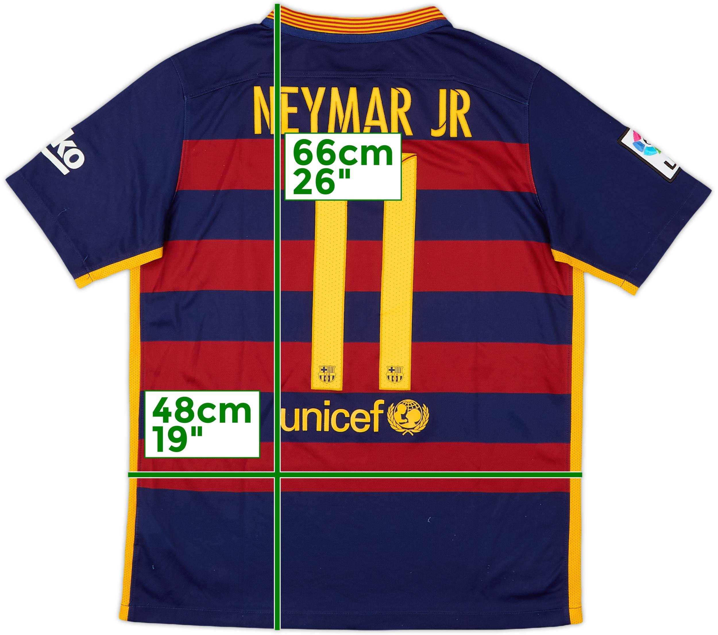 FC Barcelona NEYMAR JR 11番 2015-16 新品未使用 Neymar Jr 11 FC Barcelona 2015 Nike Final Champions League