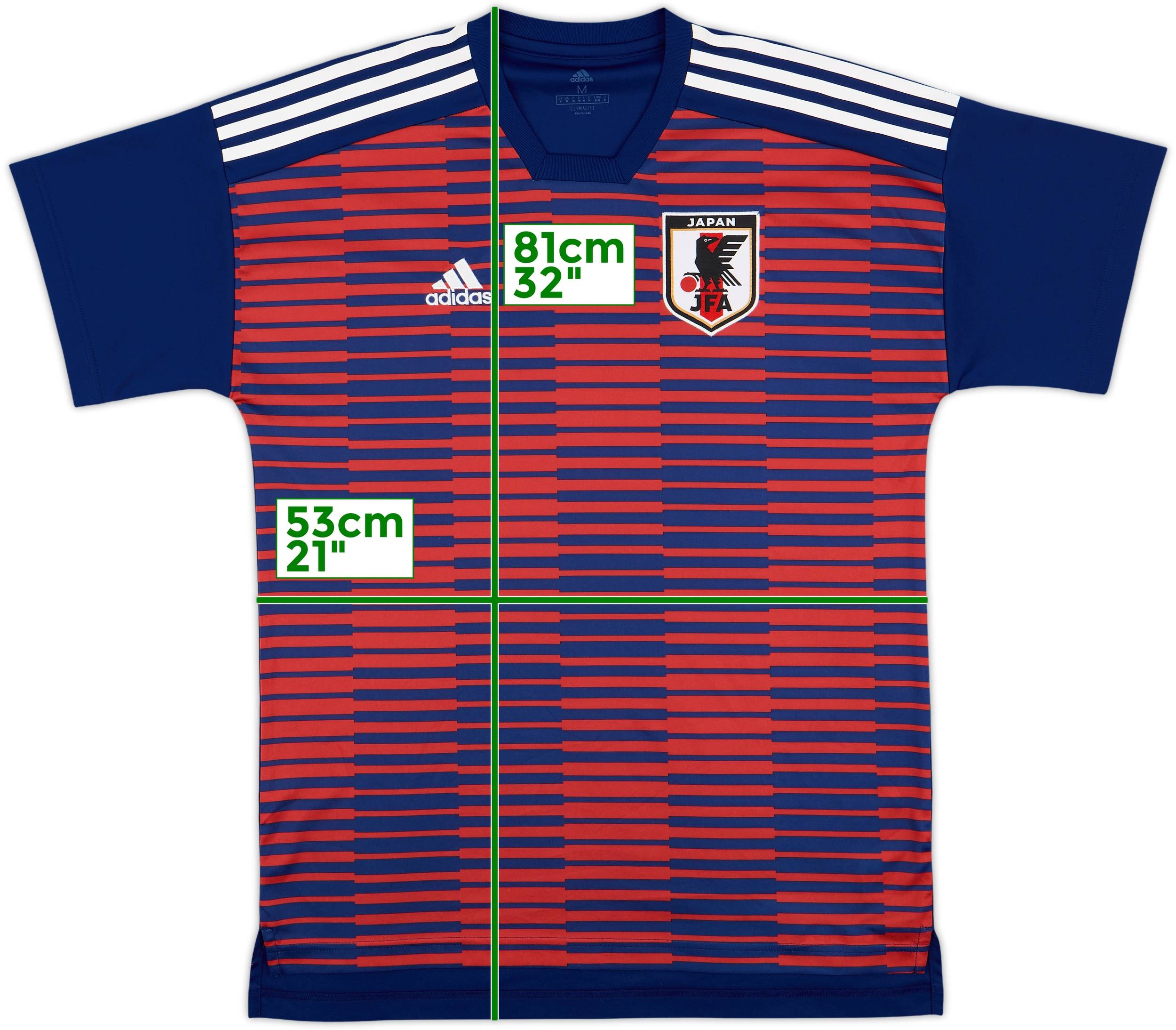 2018-19 Japan adidas Training Shirt - 10/10 - (M)