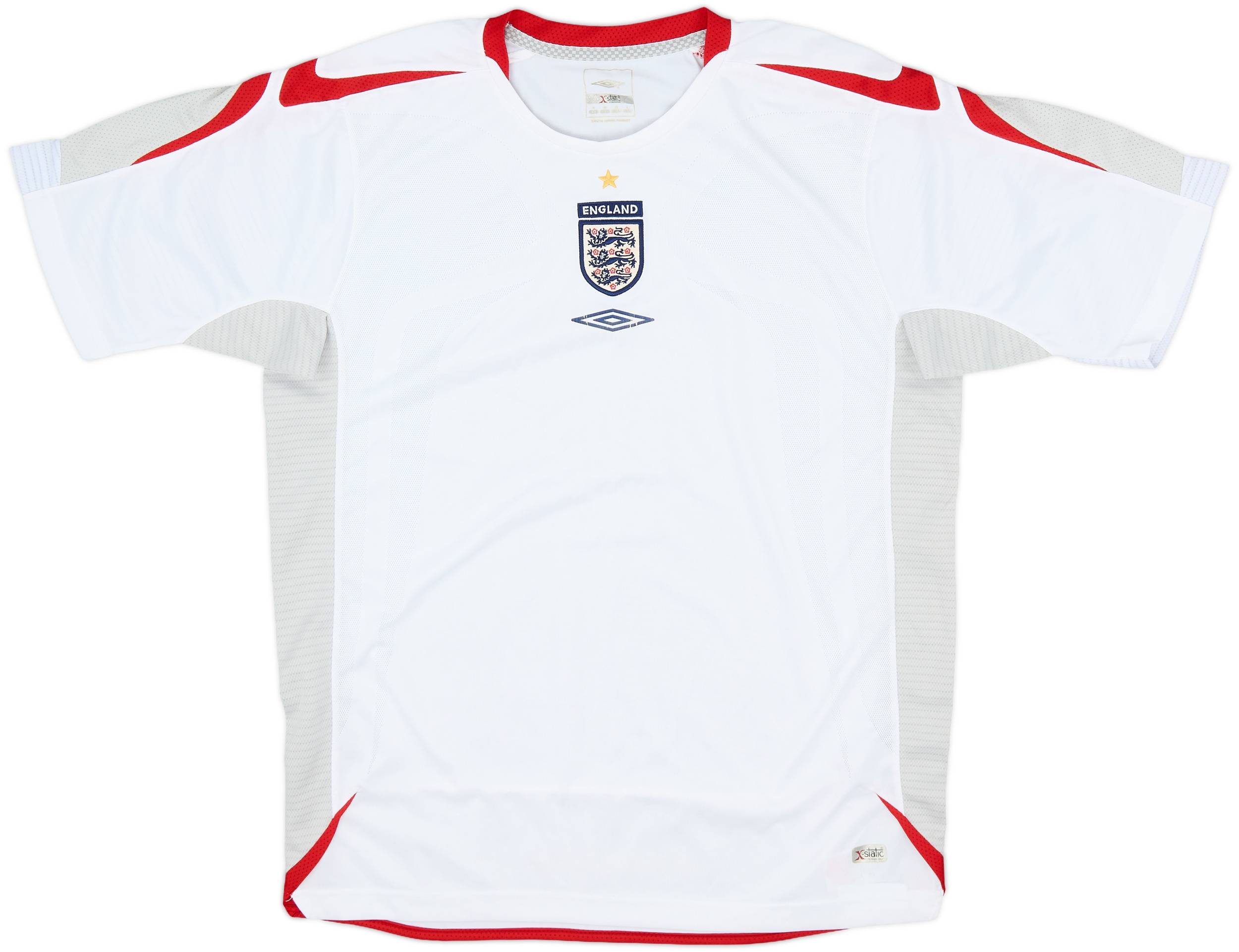 2007-09 England Umbro Training Shirt - 6/10 - (M)