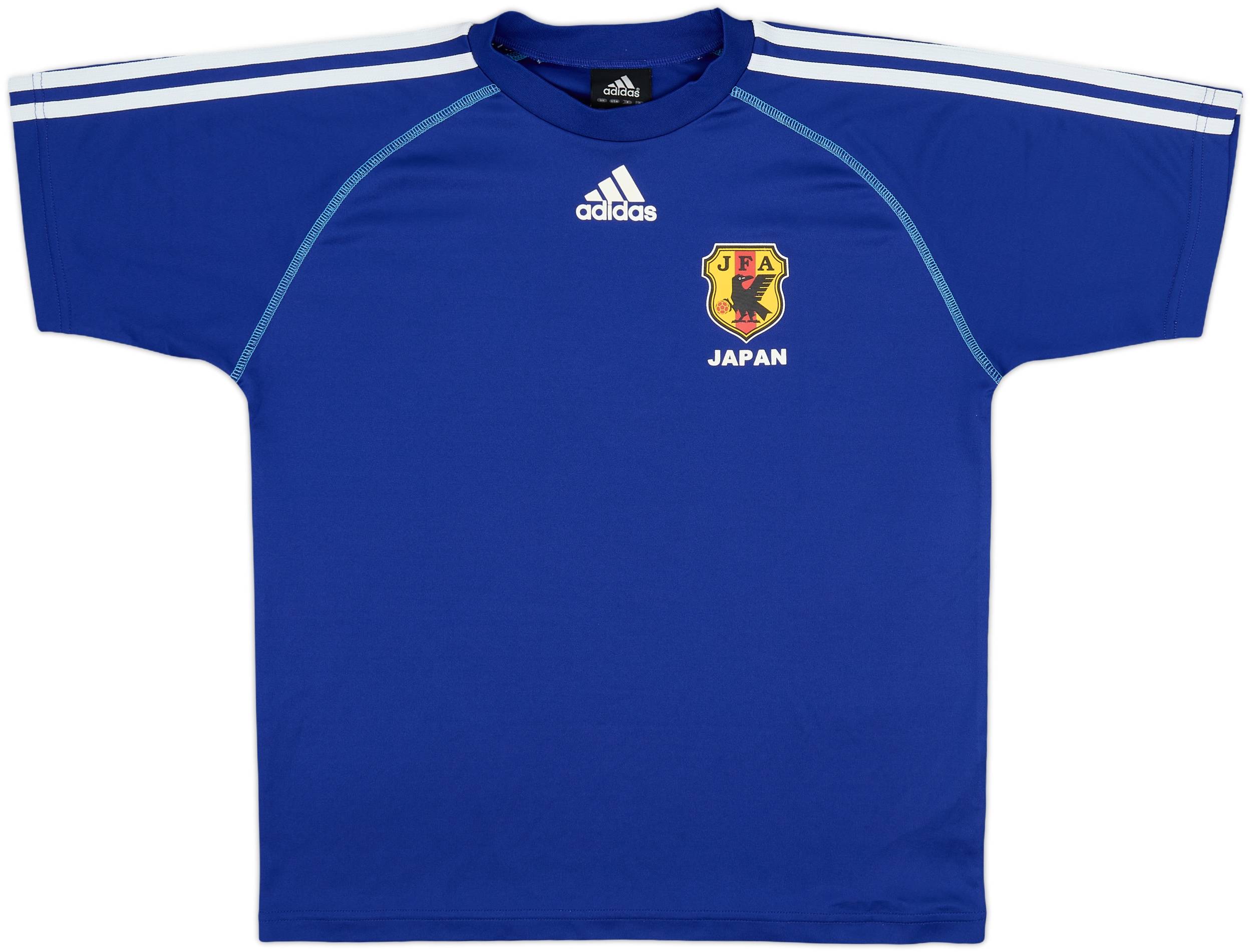 日本代表 adidas アディダス ユニフォーム ゲームシャツ 2006 L 青 Men's M Adidas Nakamura 2006 World Cup Japan Teamgeist Blue